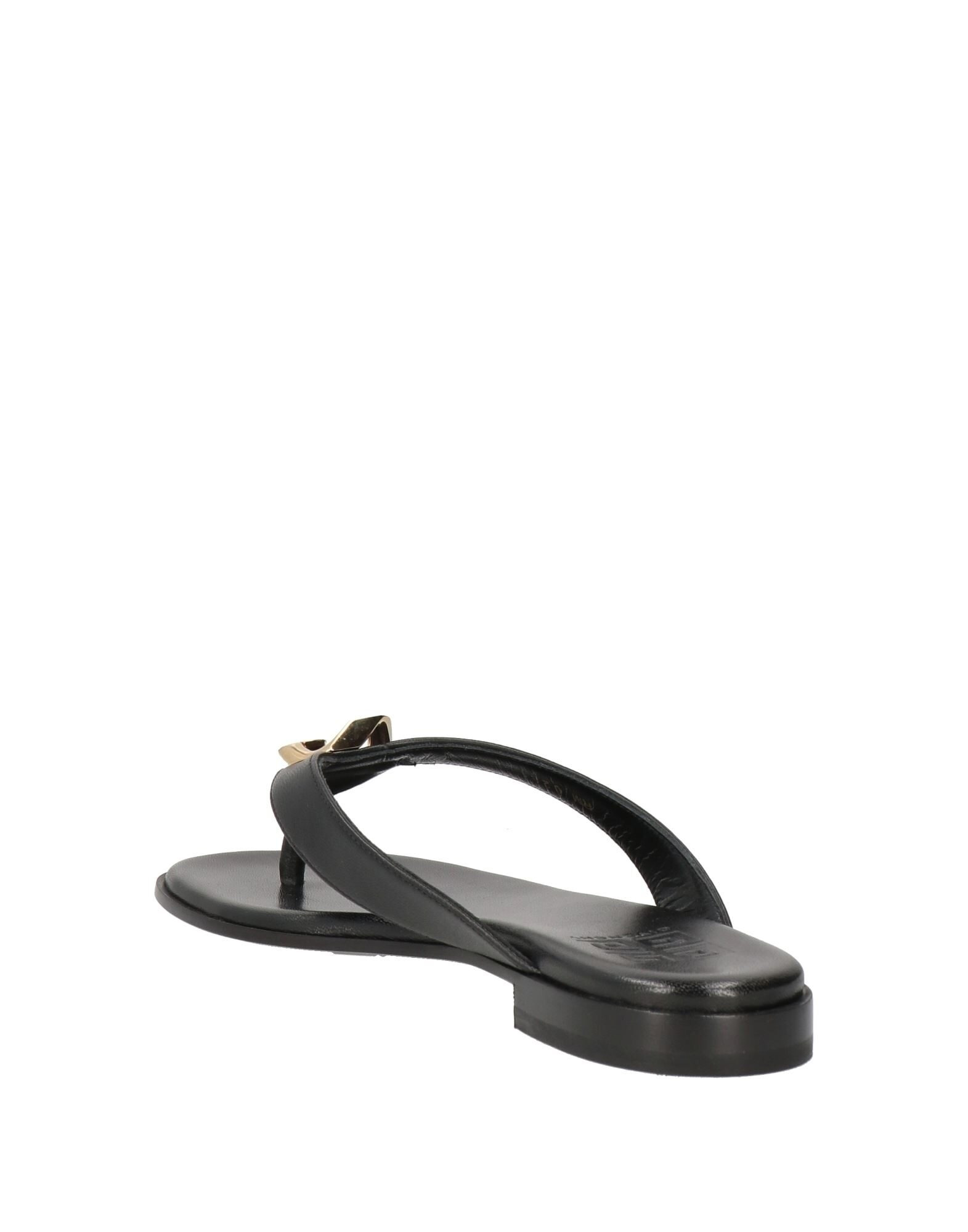 Black Women's Flip Flops - 3