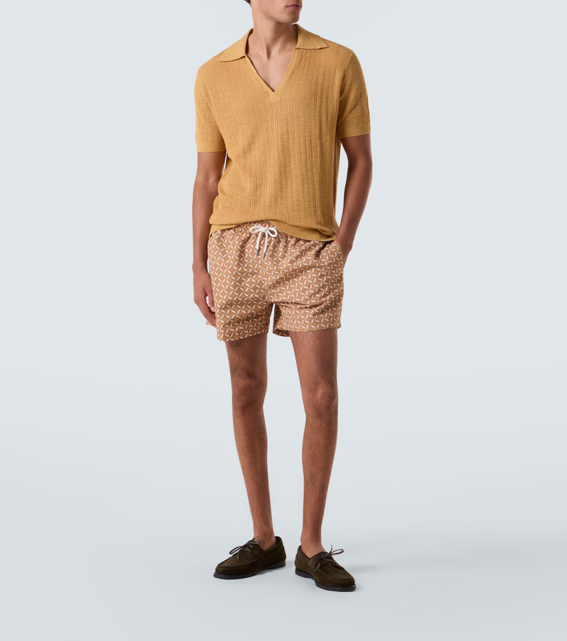 FRESCOBOL CARIOCA Joaquim cotton-blend polo shirt outlook
