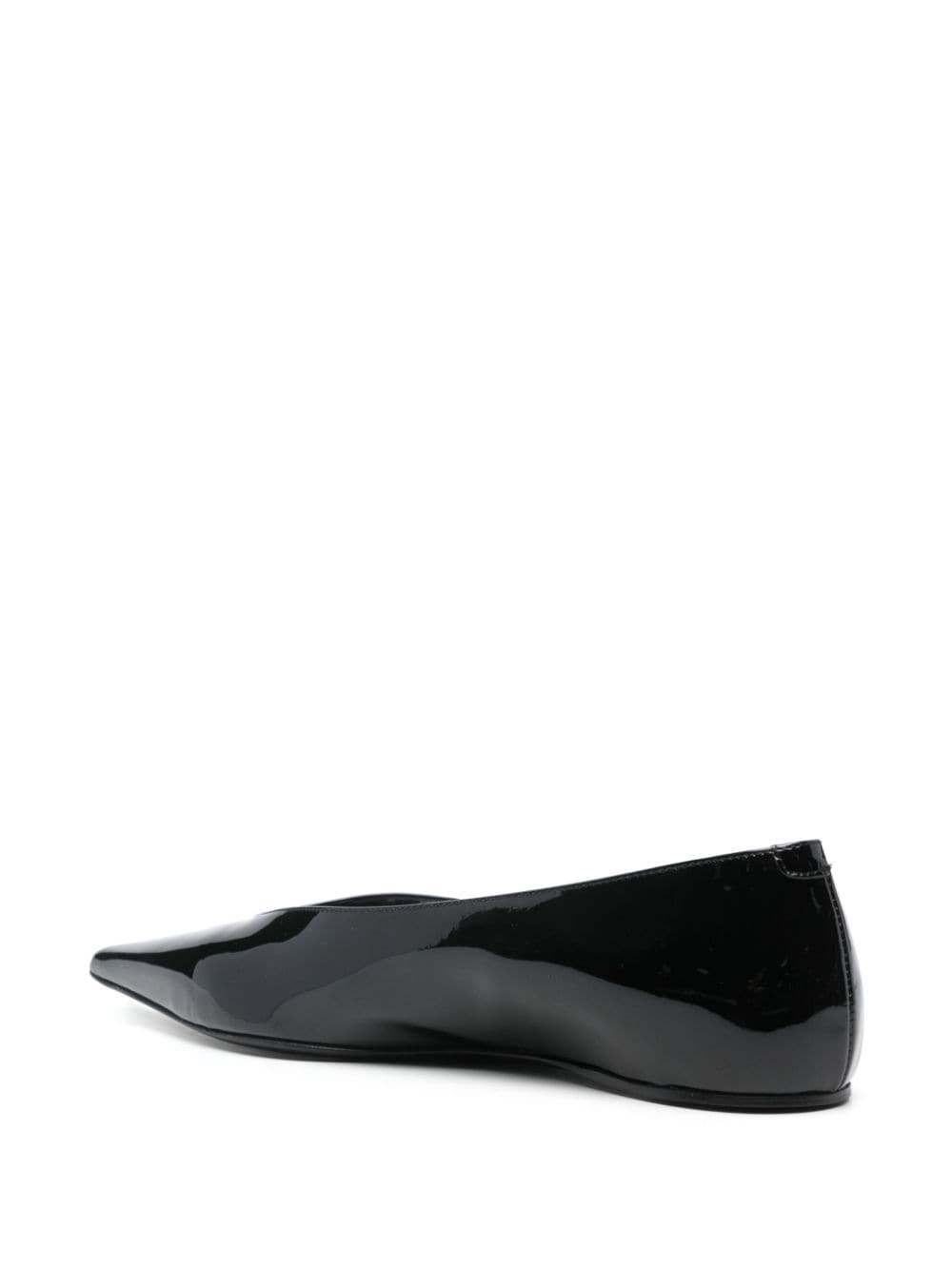 The Patent Asymmetric ballet flats - 3