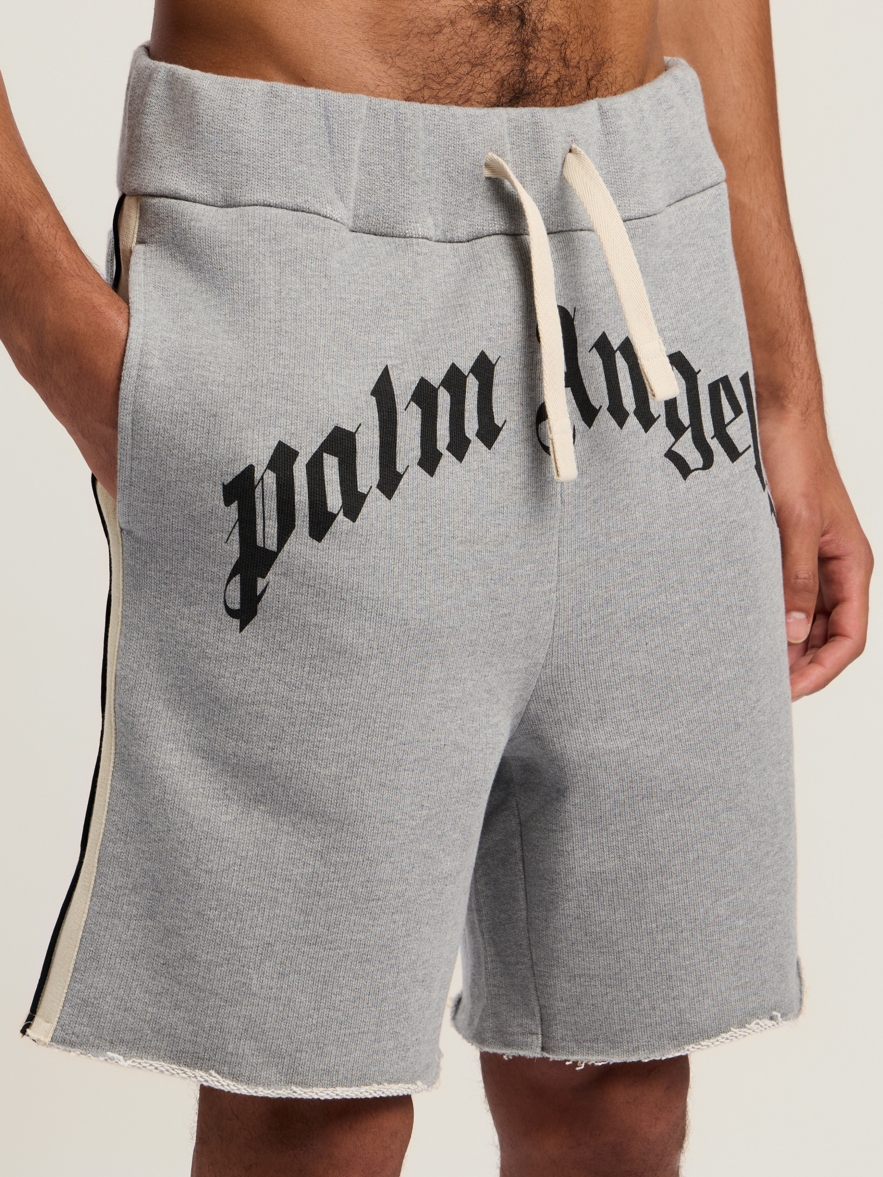 Curved Logo Track Sweatshort - 6