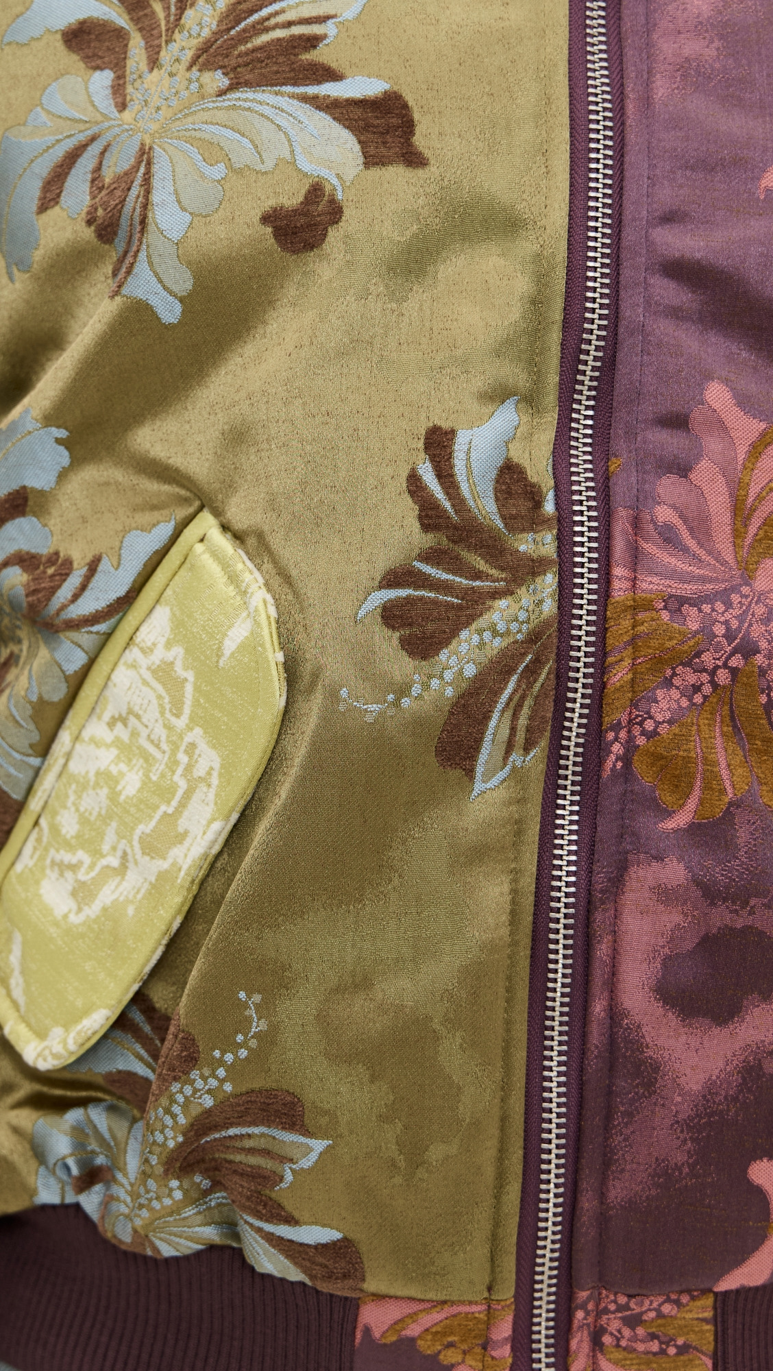 Adriana Jacquard Bomber Jacket - 5