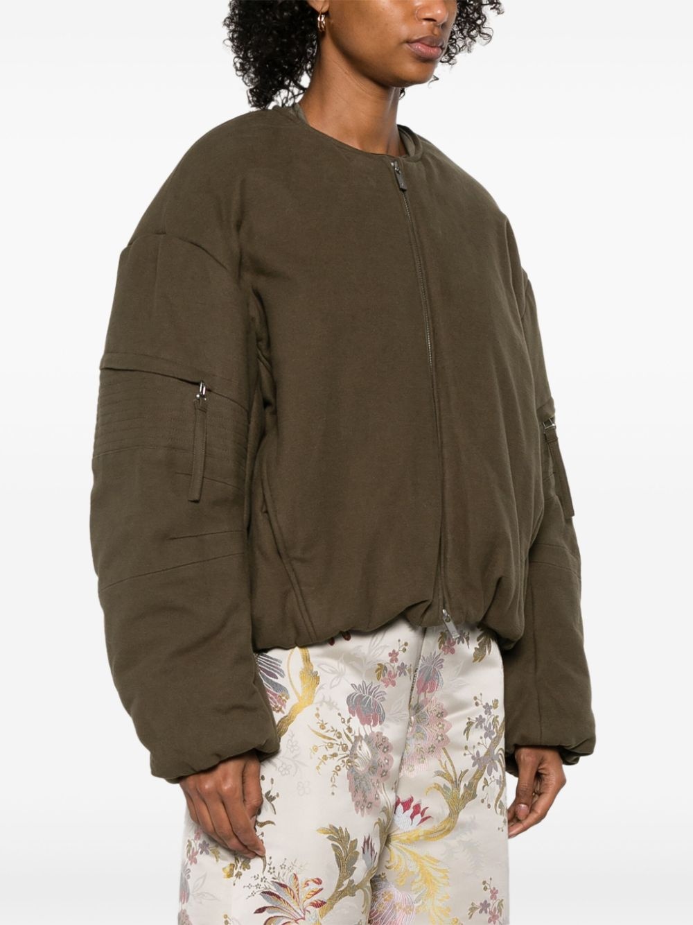 Cocoon bomber jacket - 3