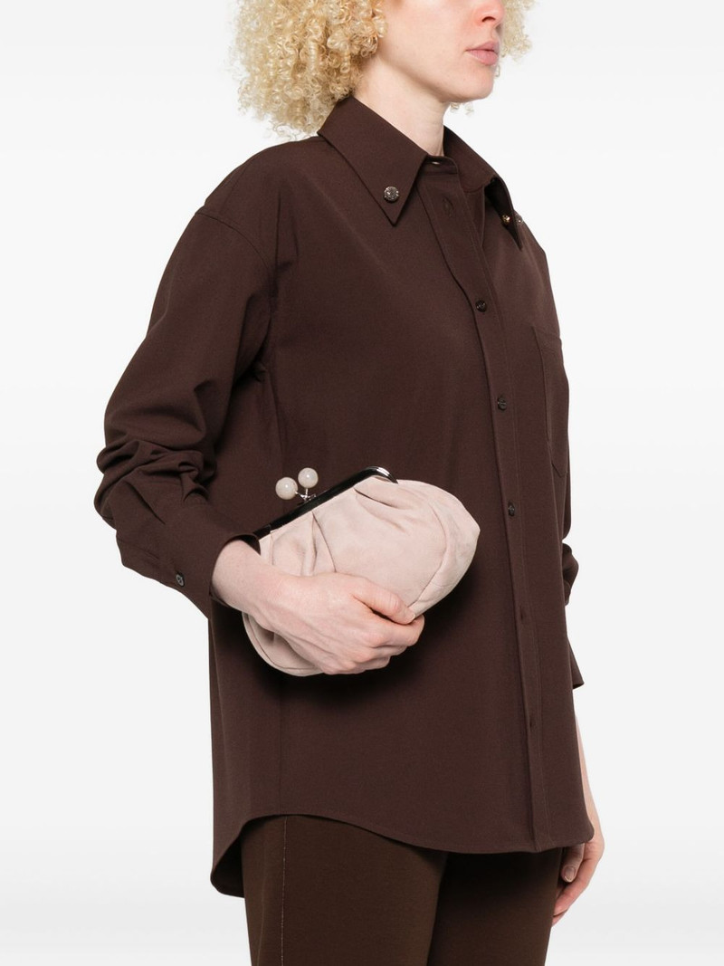 WEEKEND Max Mara pleated clasp shoulder bag outlook