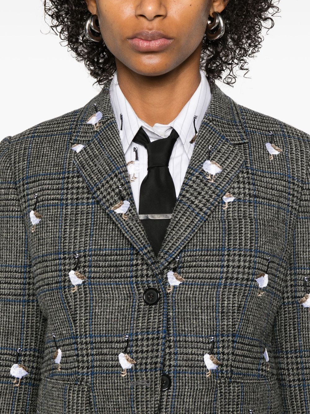 Prince of Wales Hunting tweed blazer - 5
