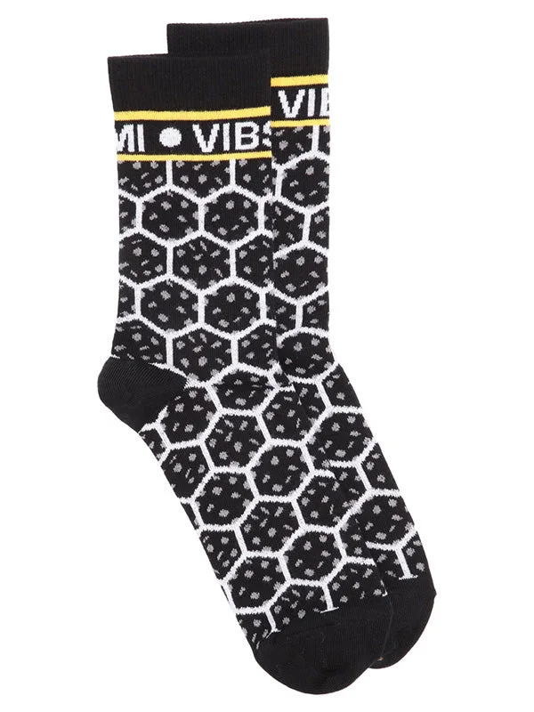 VIBS SALAMI SOCKS - BLACK SALAMI - 1