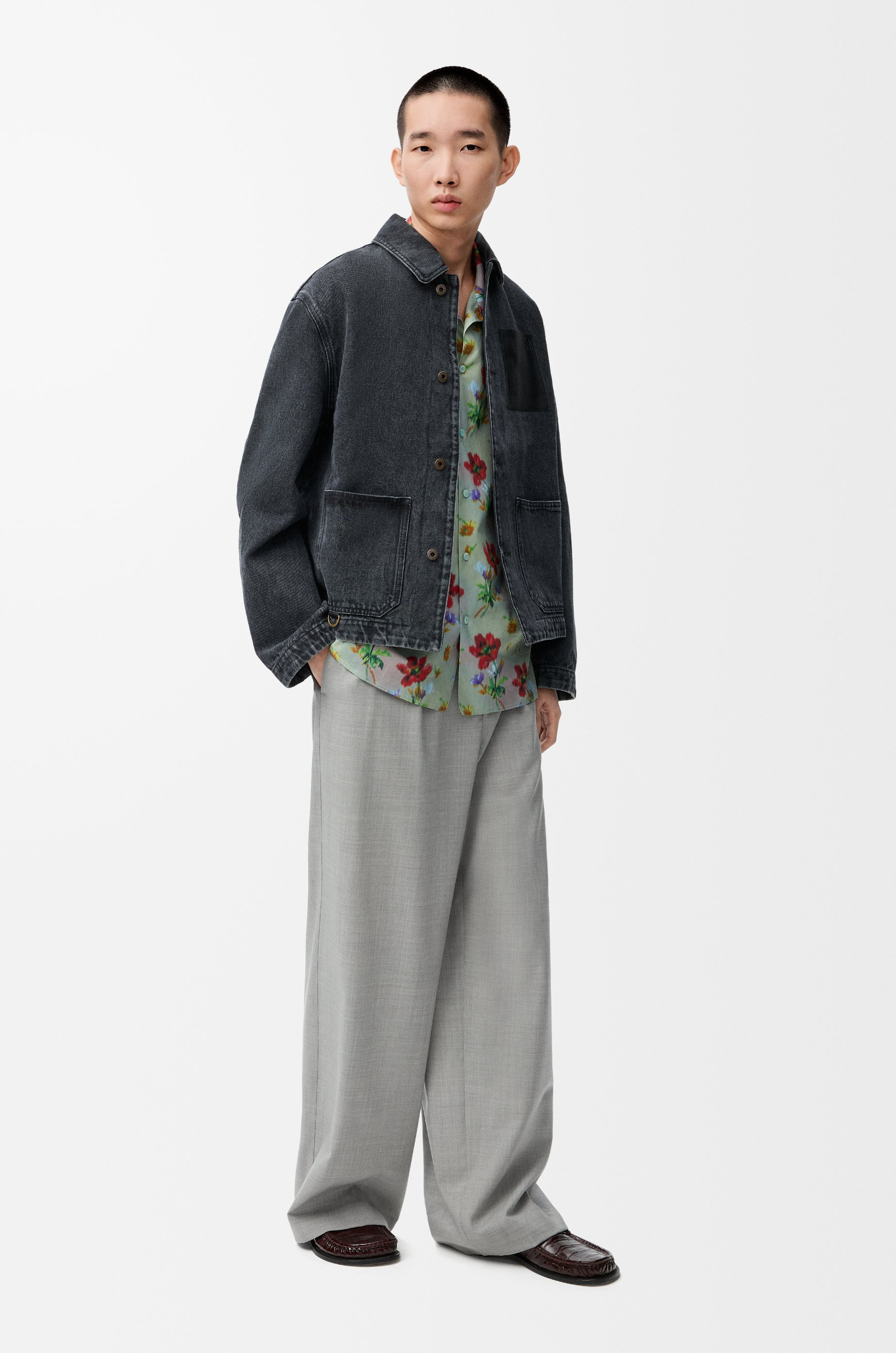 Workwear jacket in denim - 2