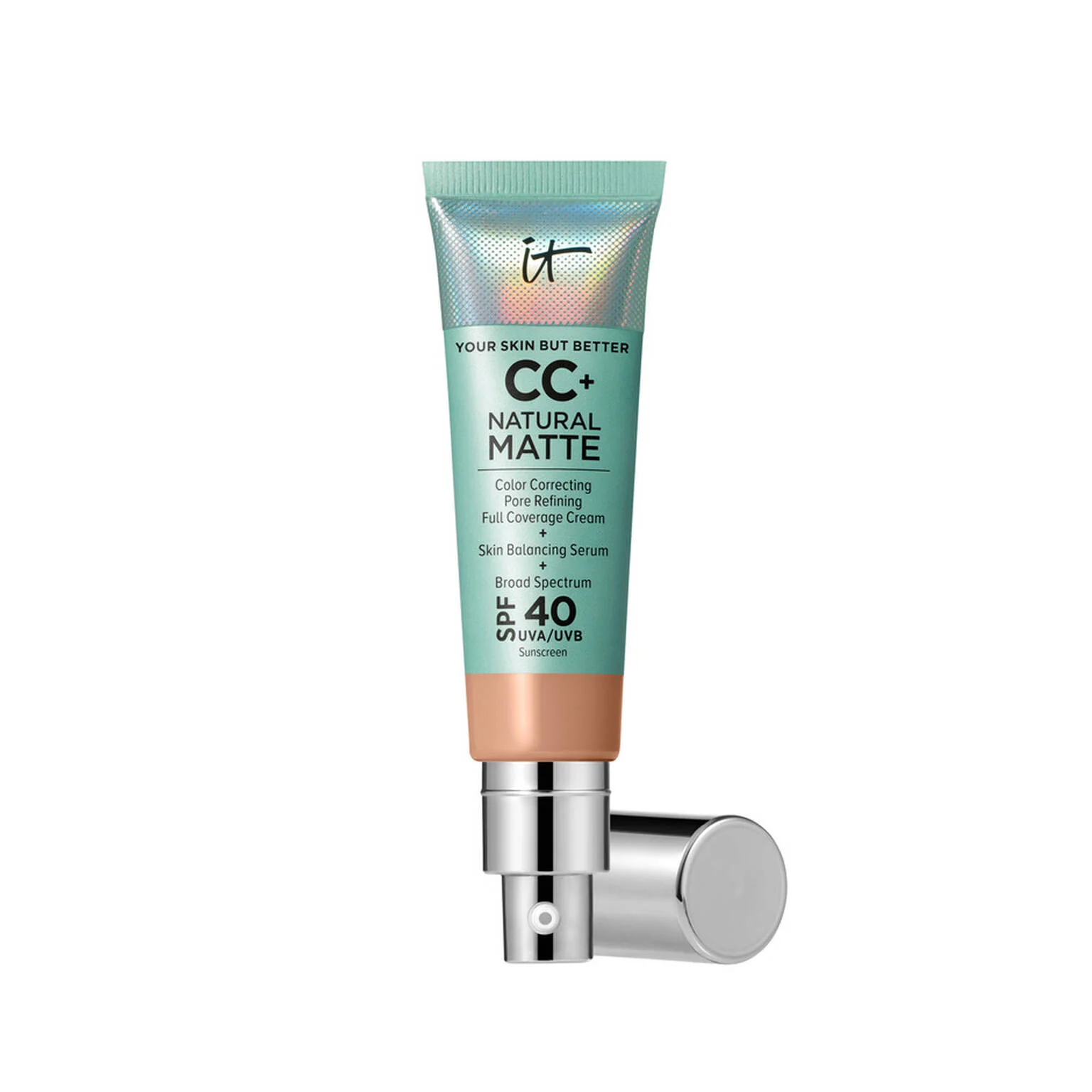CC+ Cream Natural Matte Foundation with SPF 40 - 1