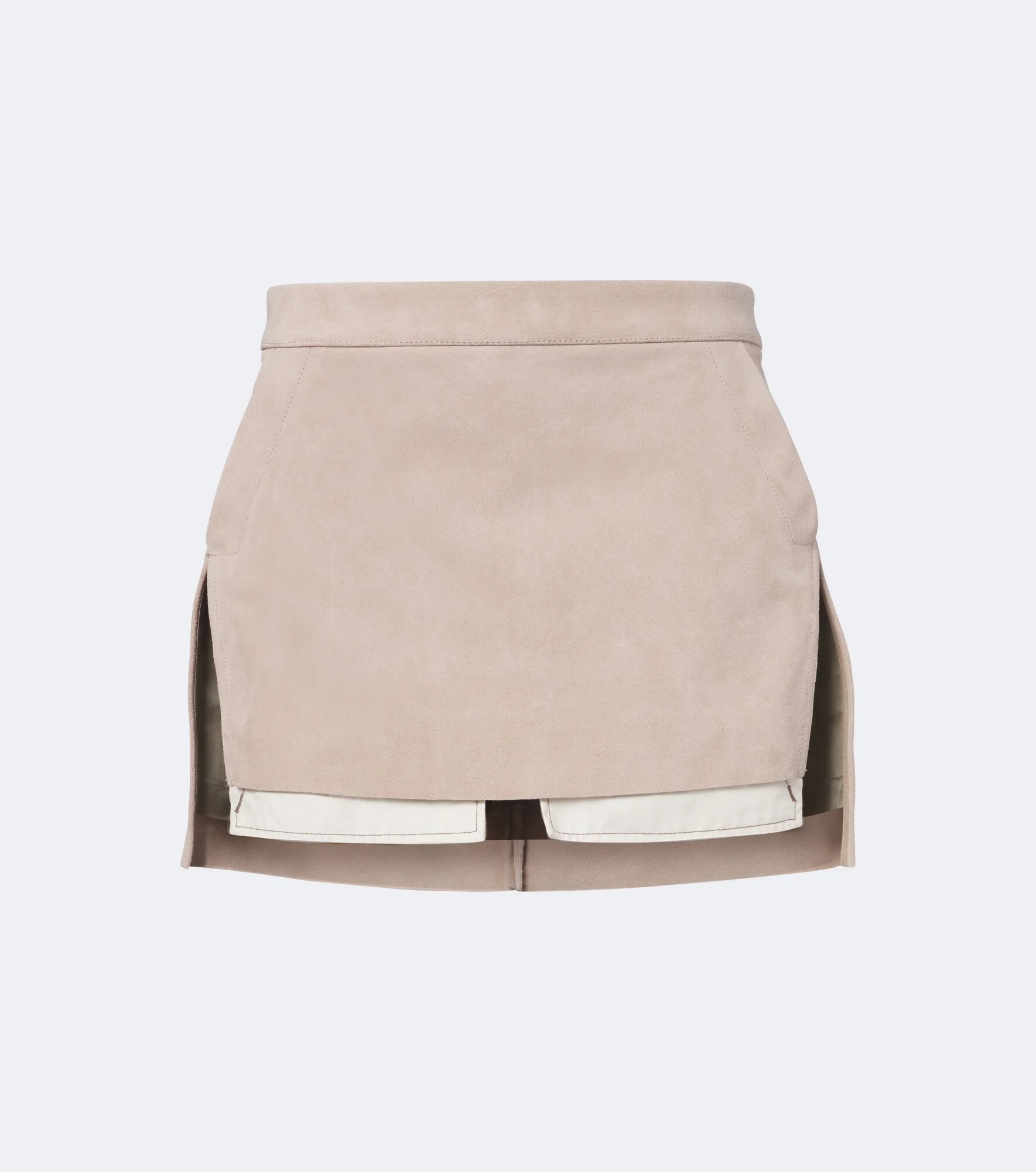 Fog suede miniskirt - 1