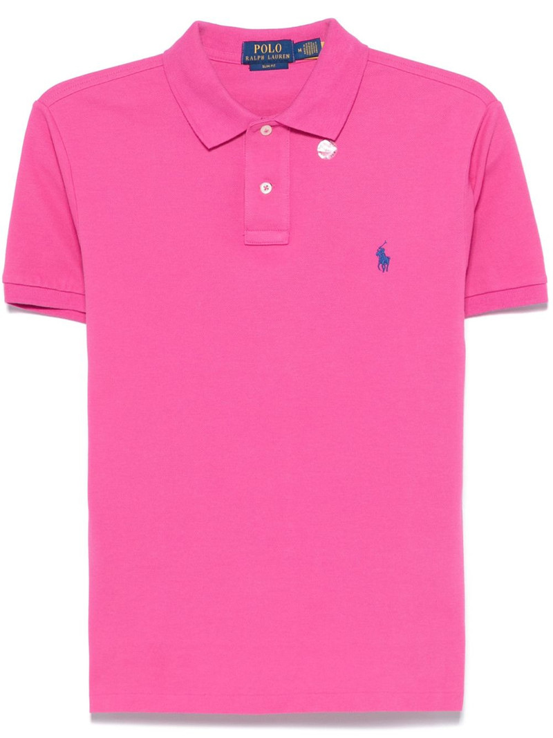 Polo Pony-embroidered polo shirt 1