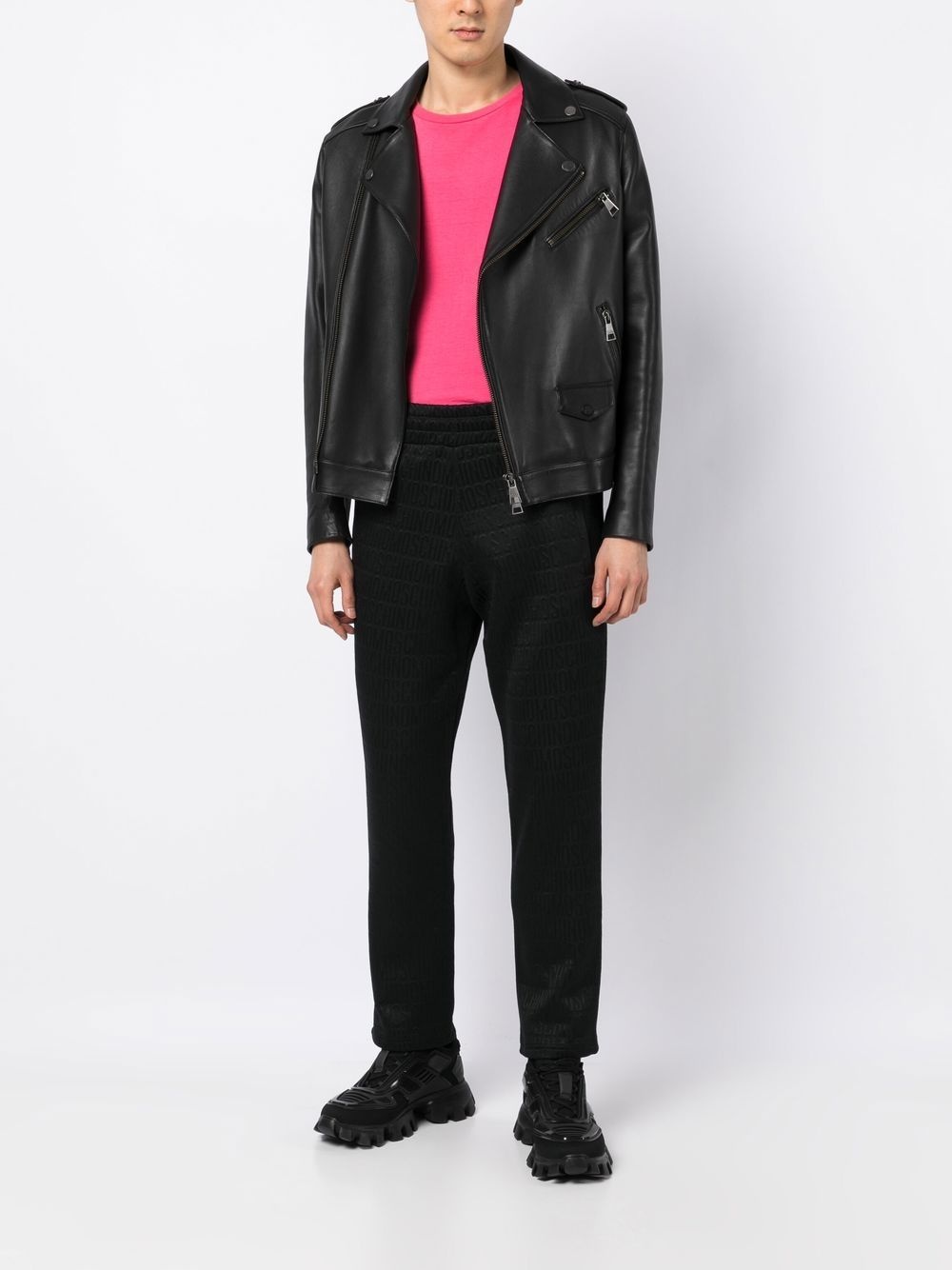 logo-print trousers - 2
