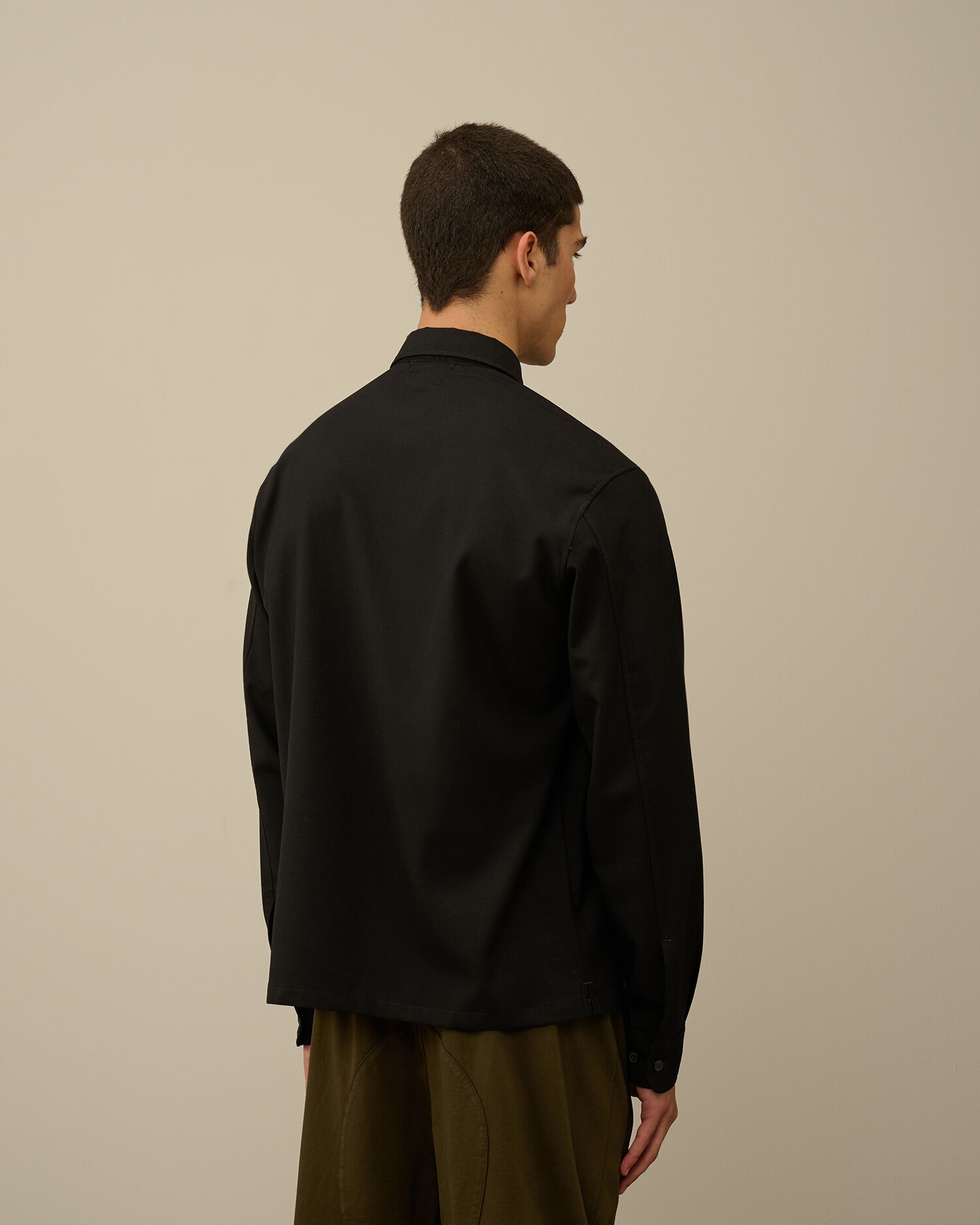 Wool Gabardine Shirt - 3