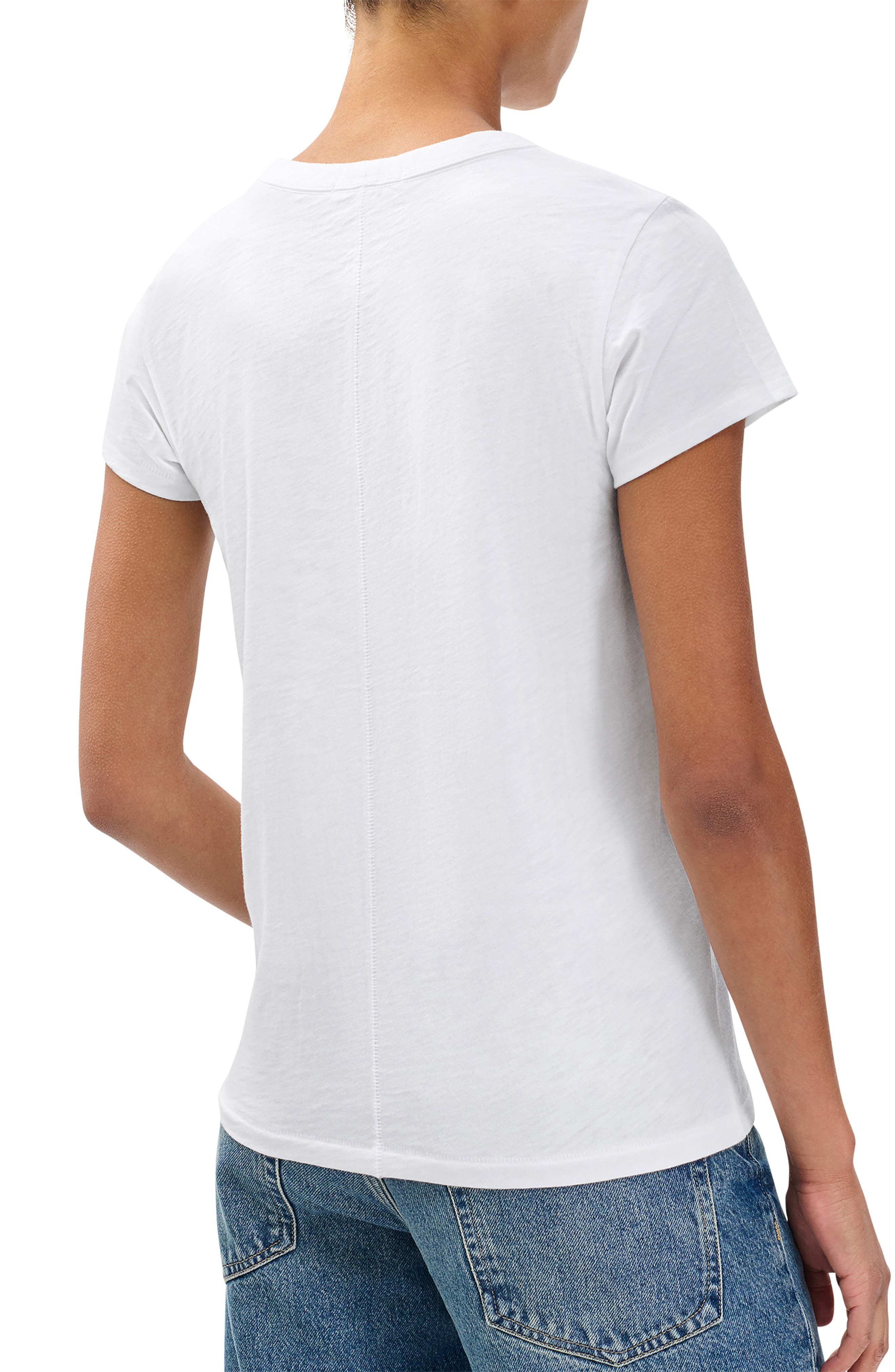 rag & bone New York City Cotton Grpahic T-Shirt in White at Nordstrom - 2