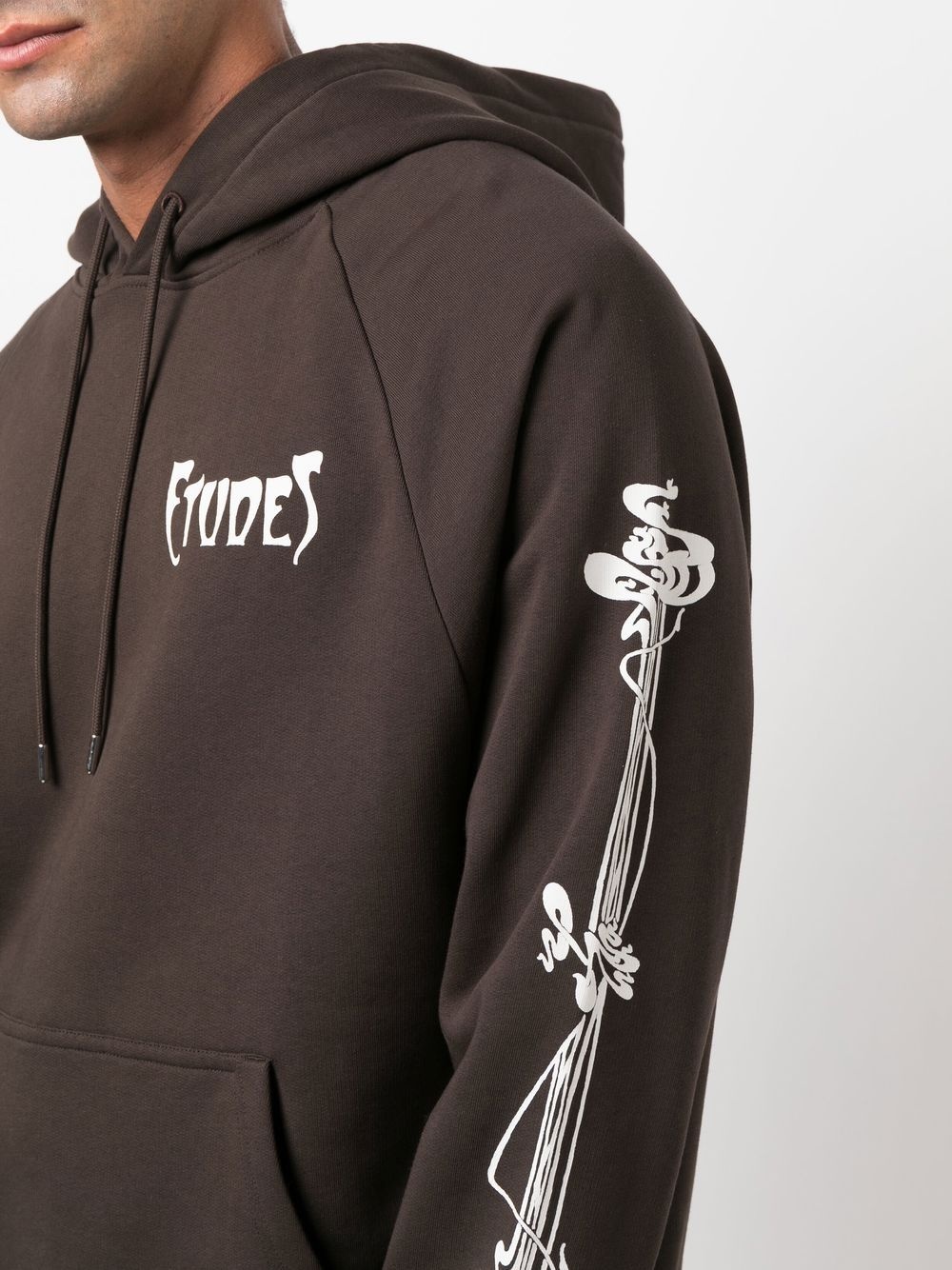 Racing Paris logo-print hoodie - 5
