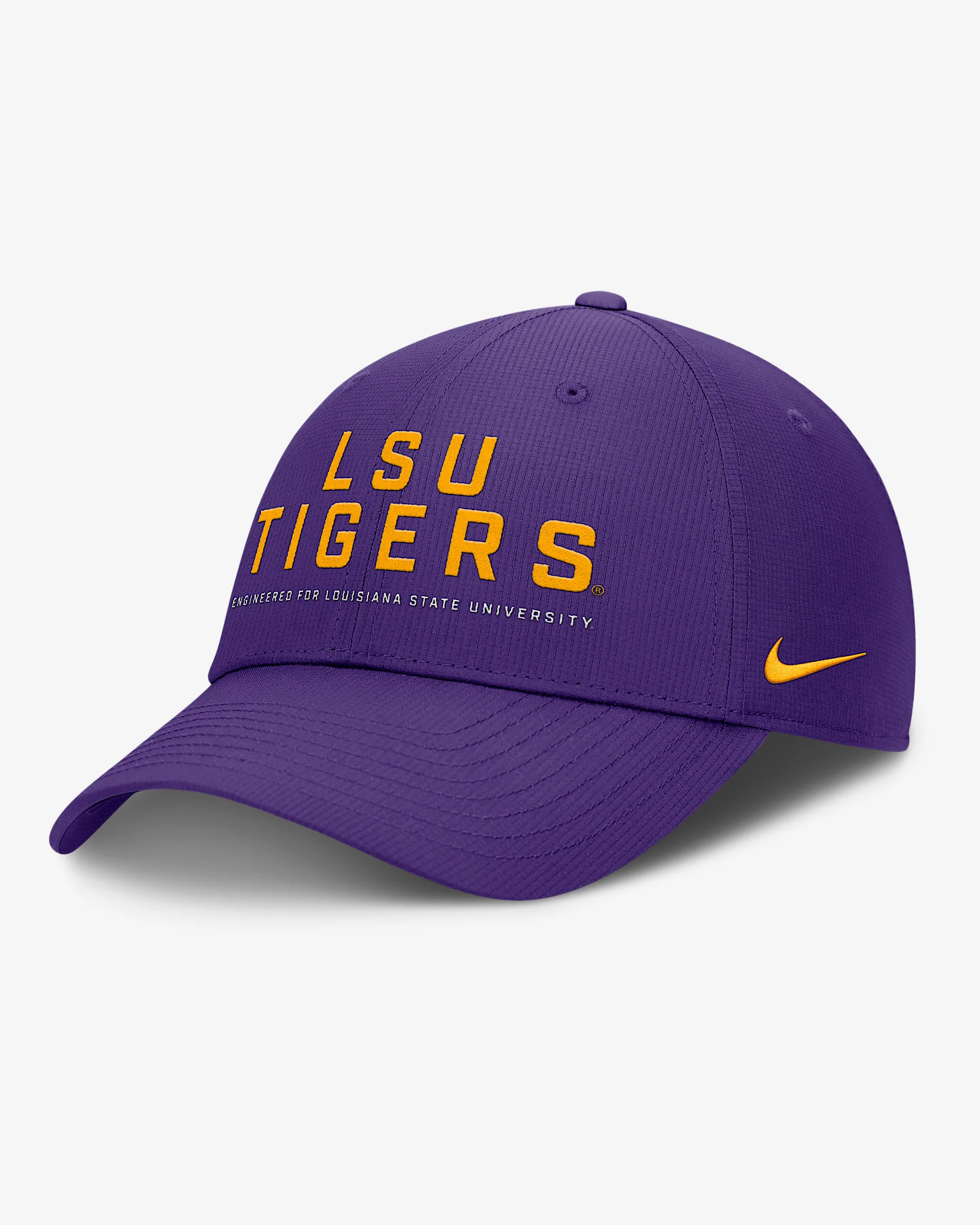LSU On-Field Club Gameday Men's Nike Dri-FIT College Adjustable Hat - 1