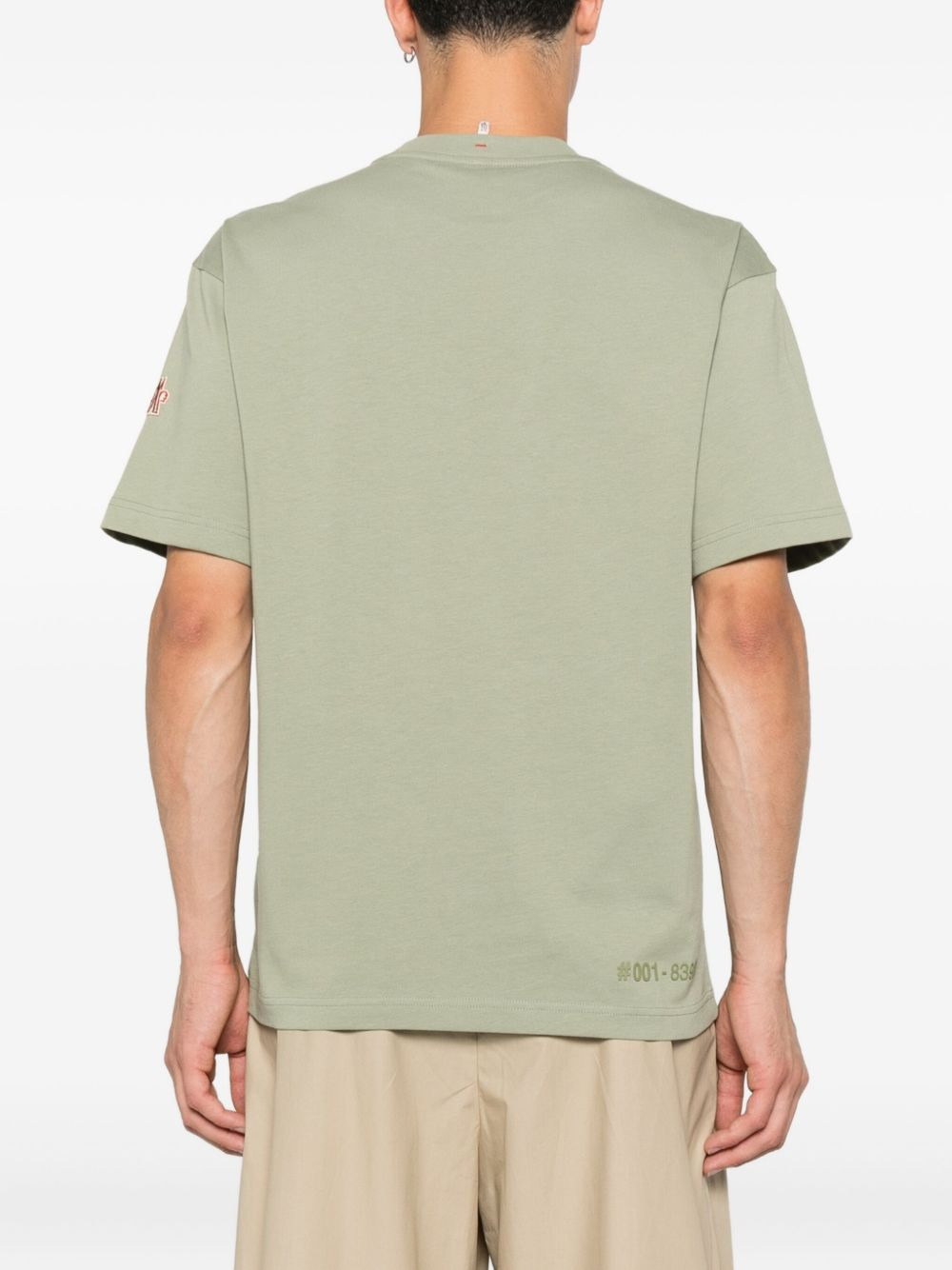 embroidered logo t-shirt - 3