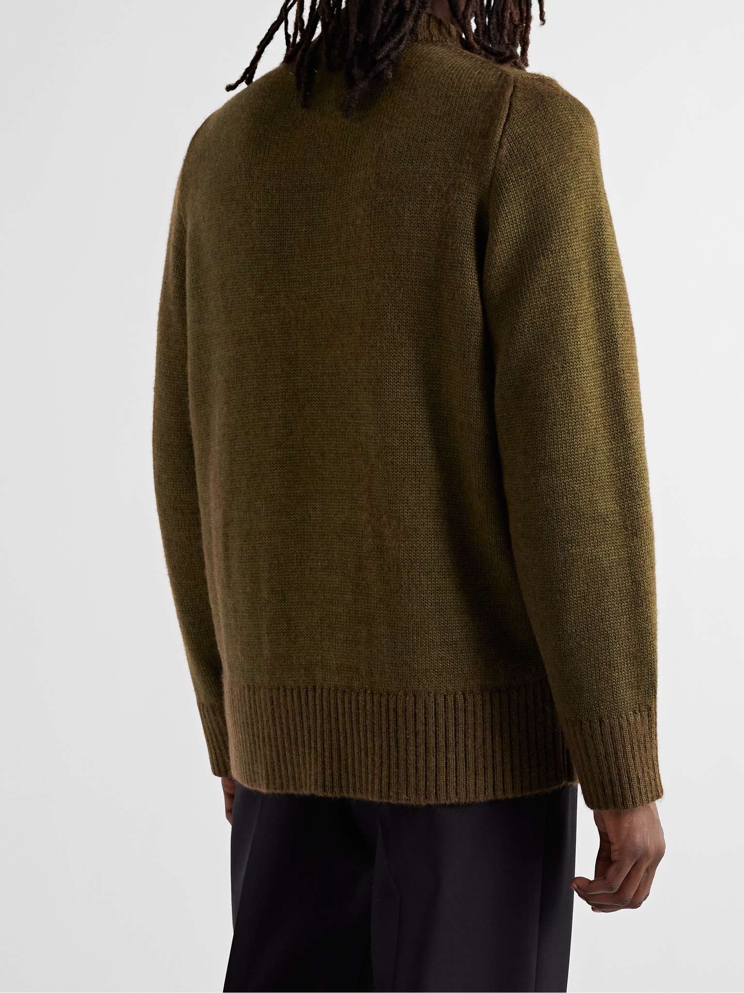 Maison Margiela Knitted Half-Zip Sweater | REVERSIBLE Maison Margiela Knitted Half-Zip Sweater | REVERSIBLE