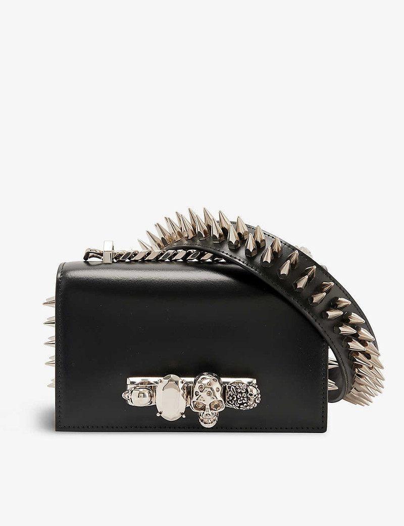 The Biker leather shoulder bag 1