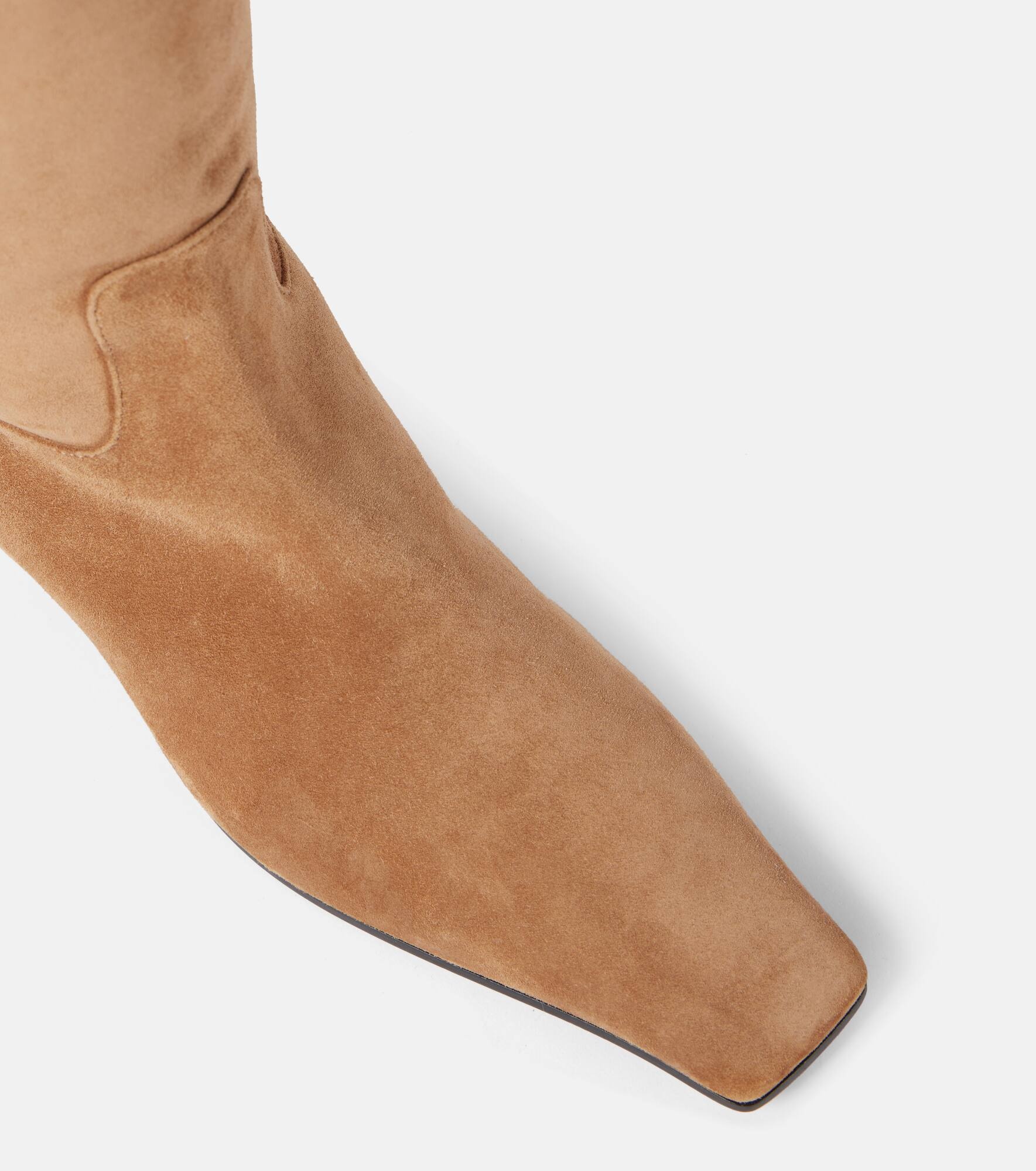 Marfa suede knee-high boots - 5