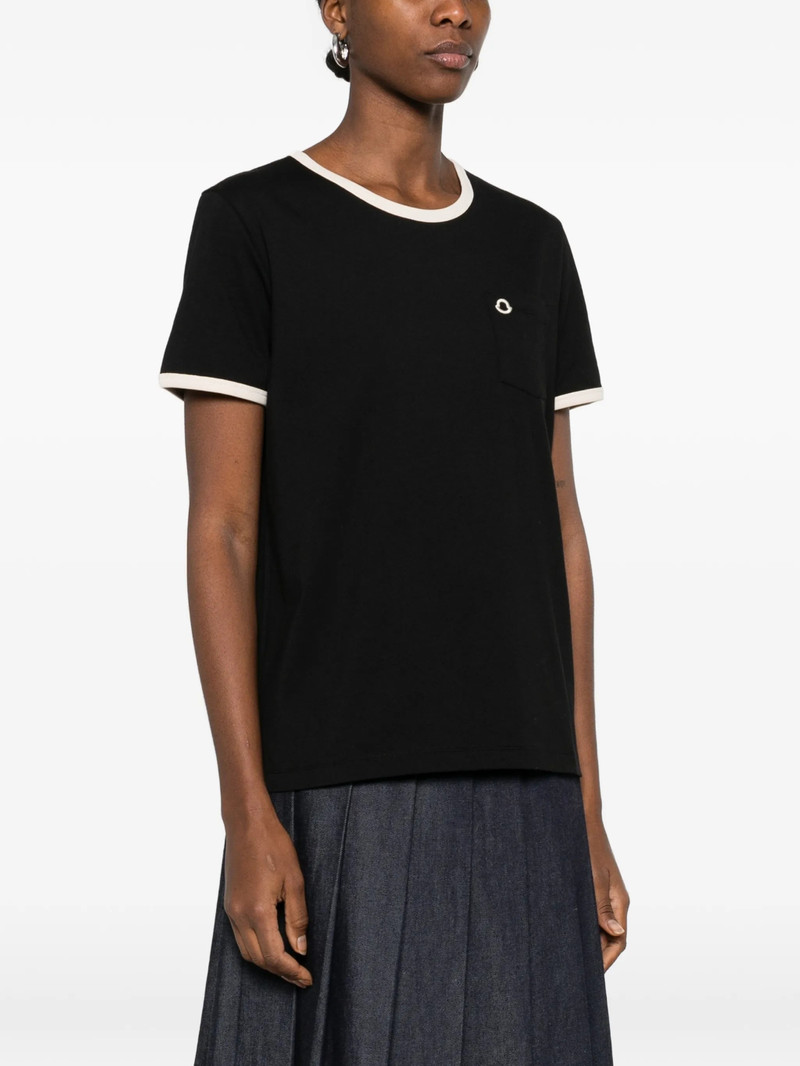 Moncler Moncler Logo Embroidery Pocket T-shirt outlook