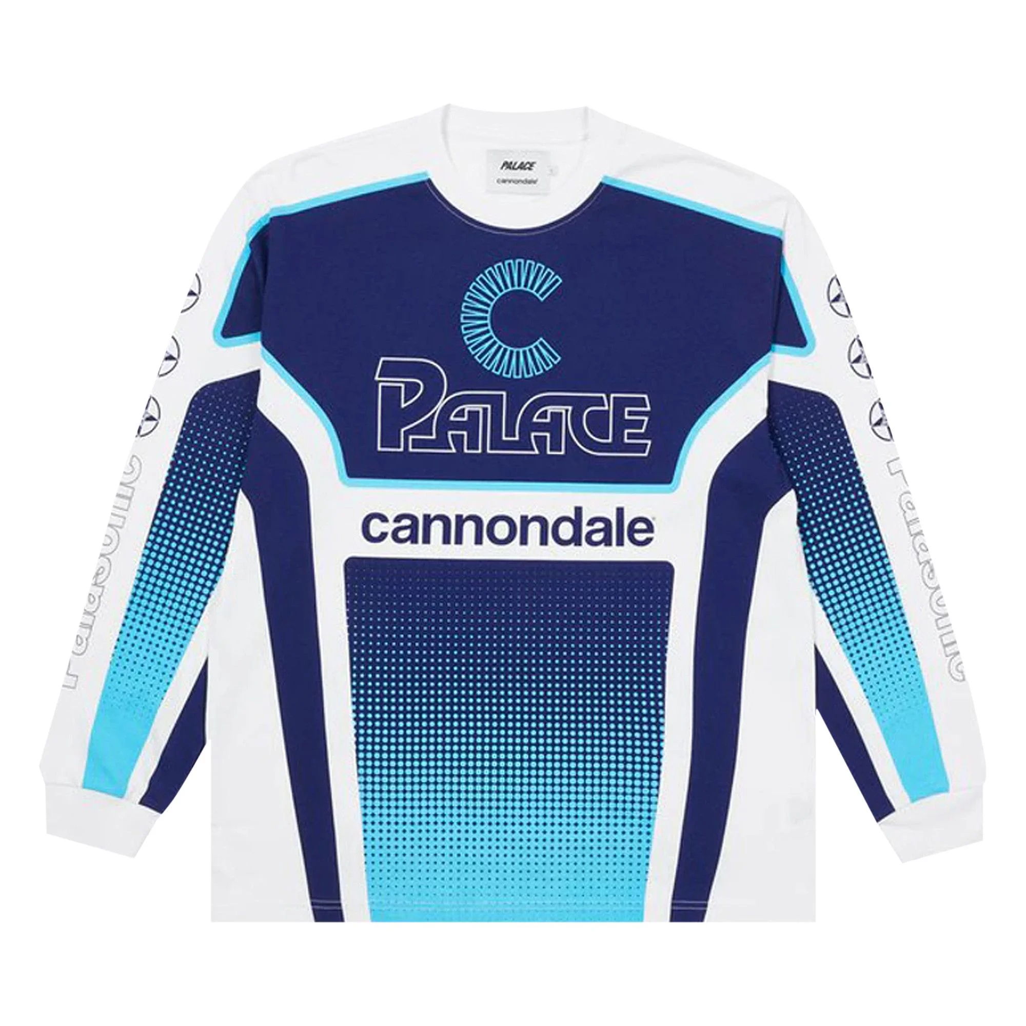 Palace x Cannondale Mad Boy Long-Sleeve 'White' - 1