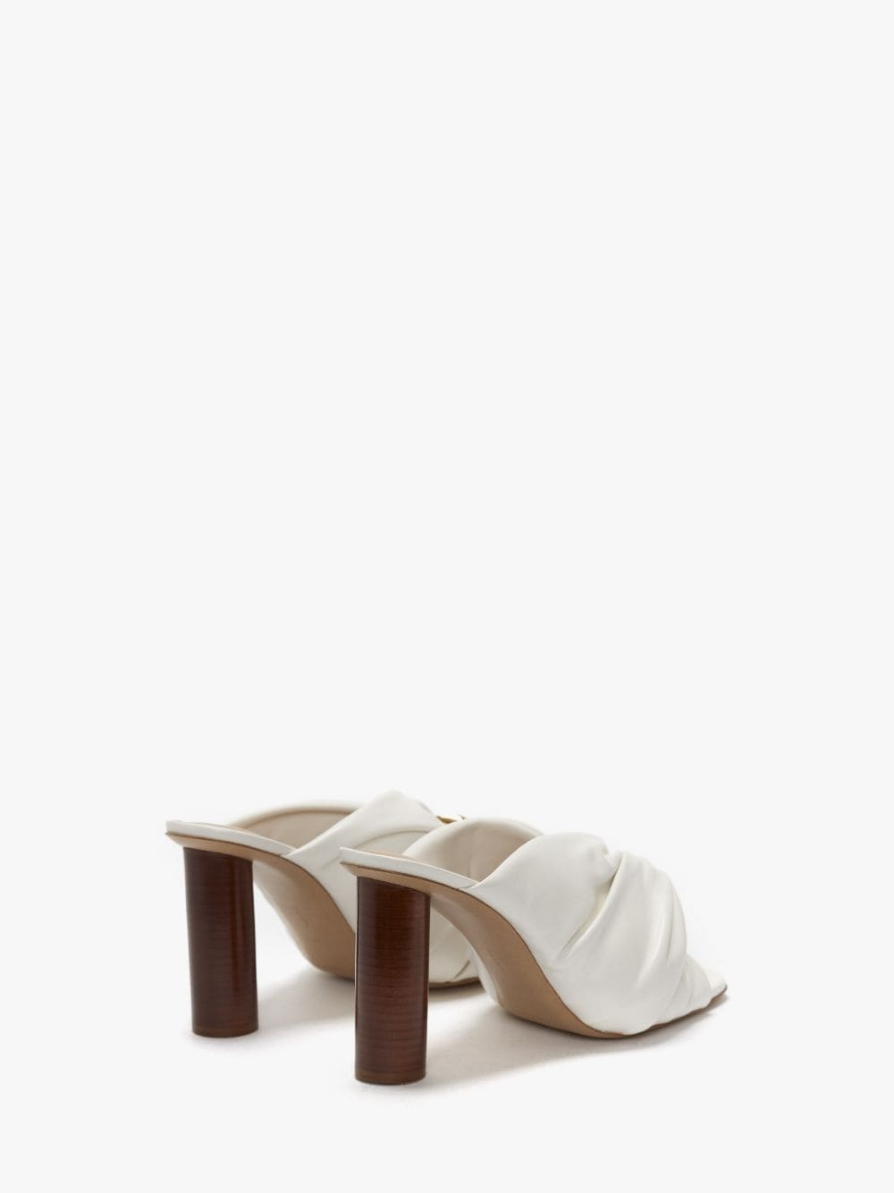 CORNER LEATHER MULES - 3