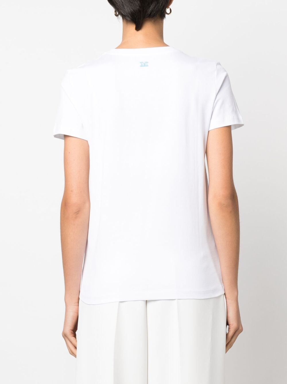 logo-print cotton T-shirt - 4