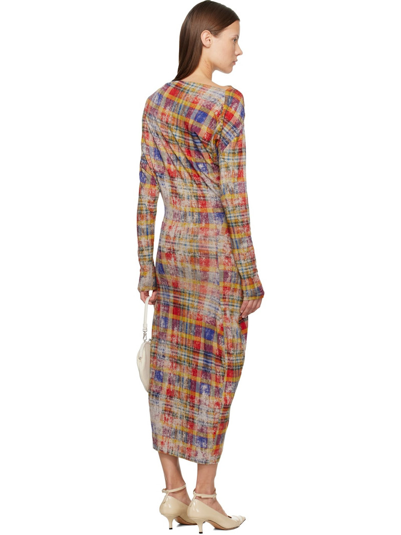 Multicolor LS Superbo Midi Dress 3