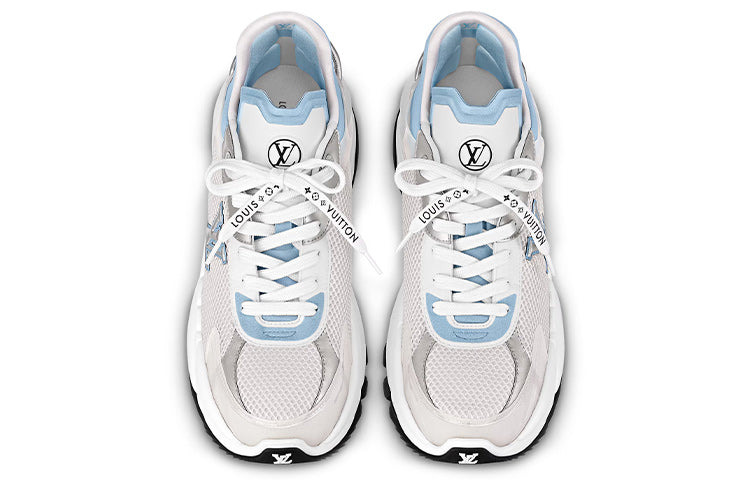(WMNS) LOUIS VUITTON Run 55 Sneakers 'White Blue' 1ABVII - 3