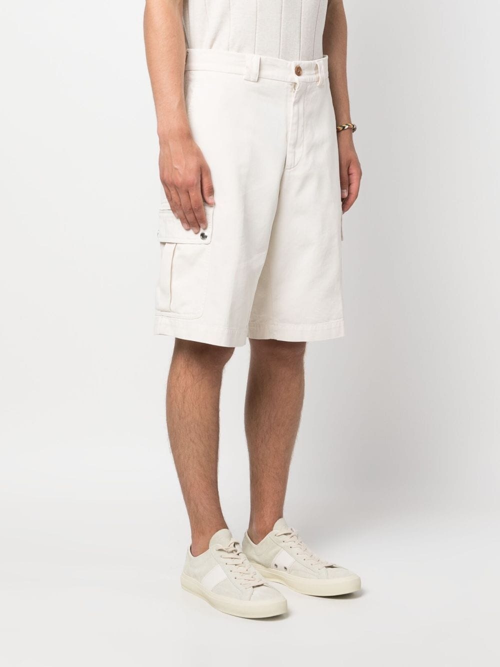 cotton cargo shorts - 3