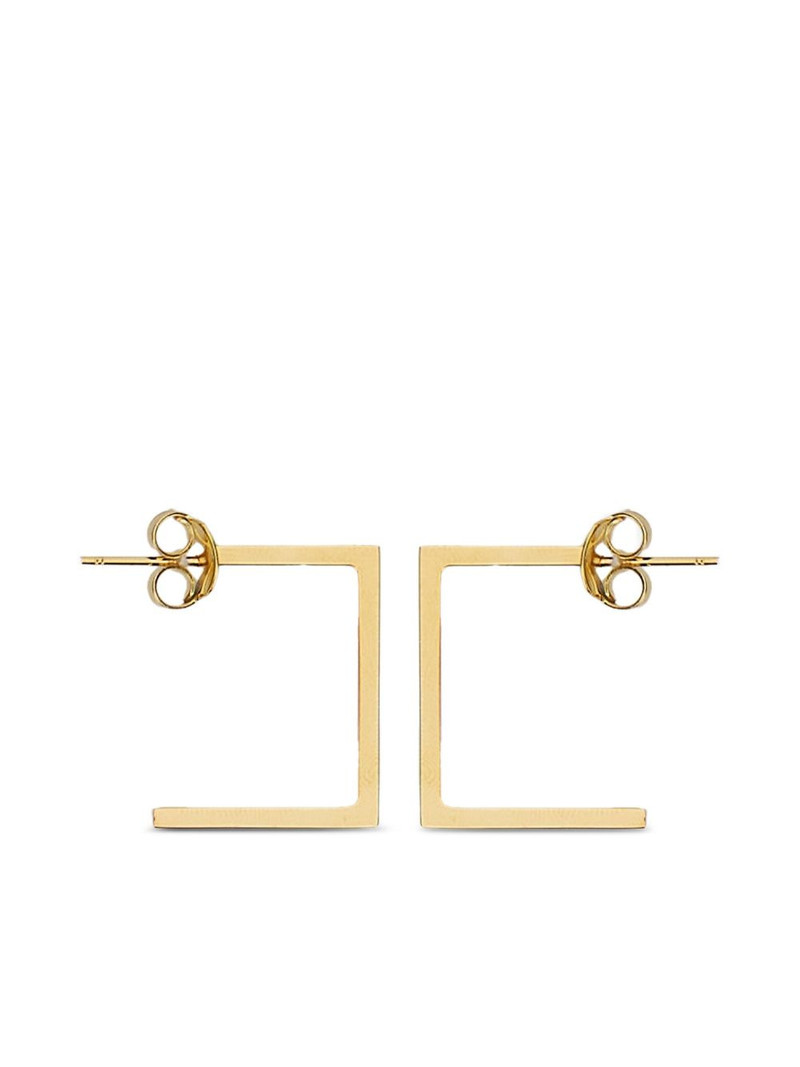 square-frame earrings 1
