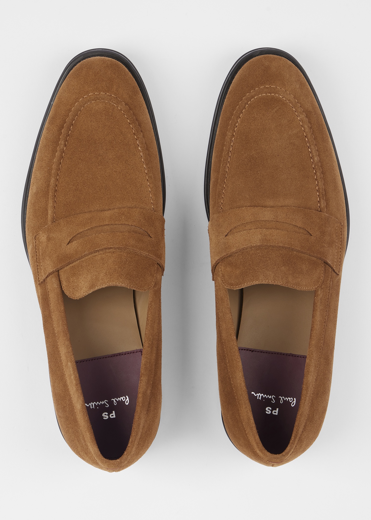 Tan Suede 'Pierce' Loafers - 5