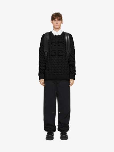 Givenchy 4G CABLE-KNIT SWEATER outlook