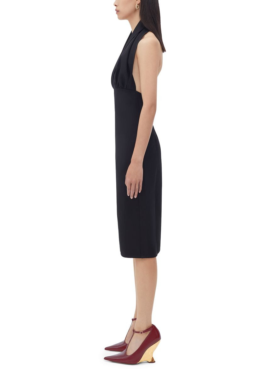 Halter cotton dress - 6