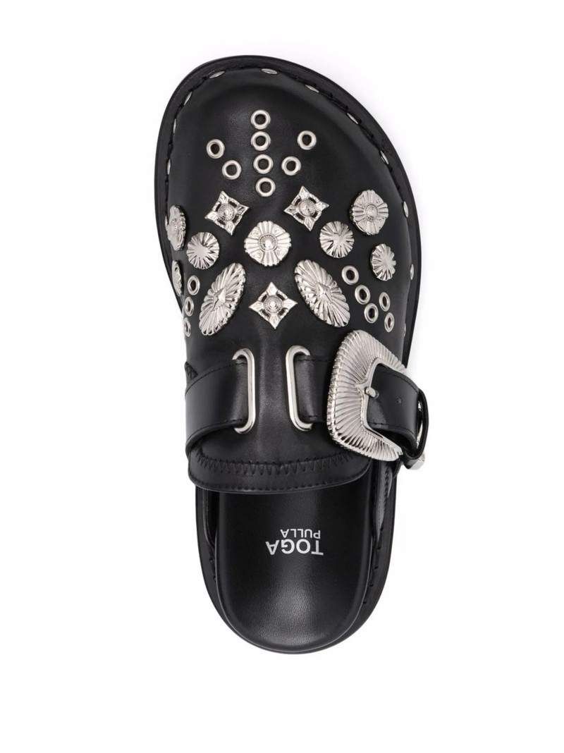 TOGA PULLA Toga Pulla Sabot Metal Mules outlook