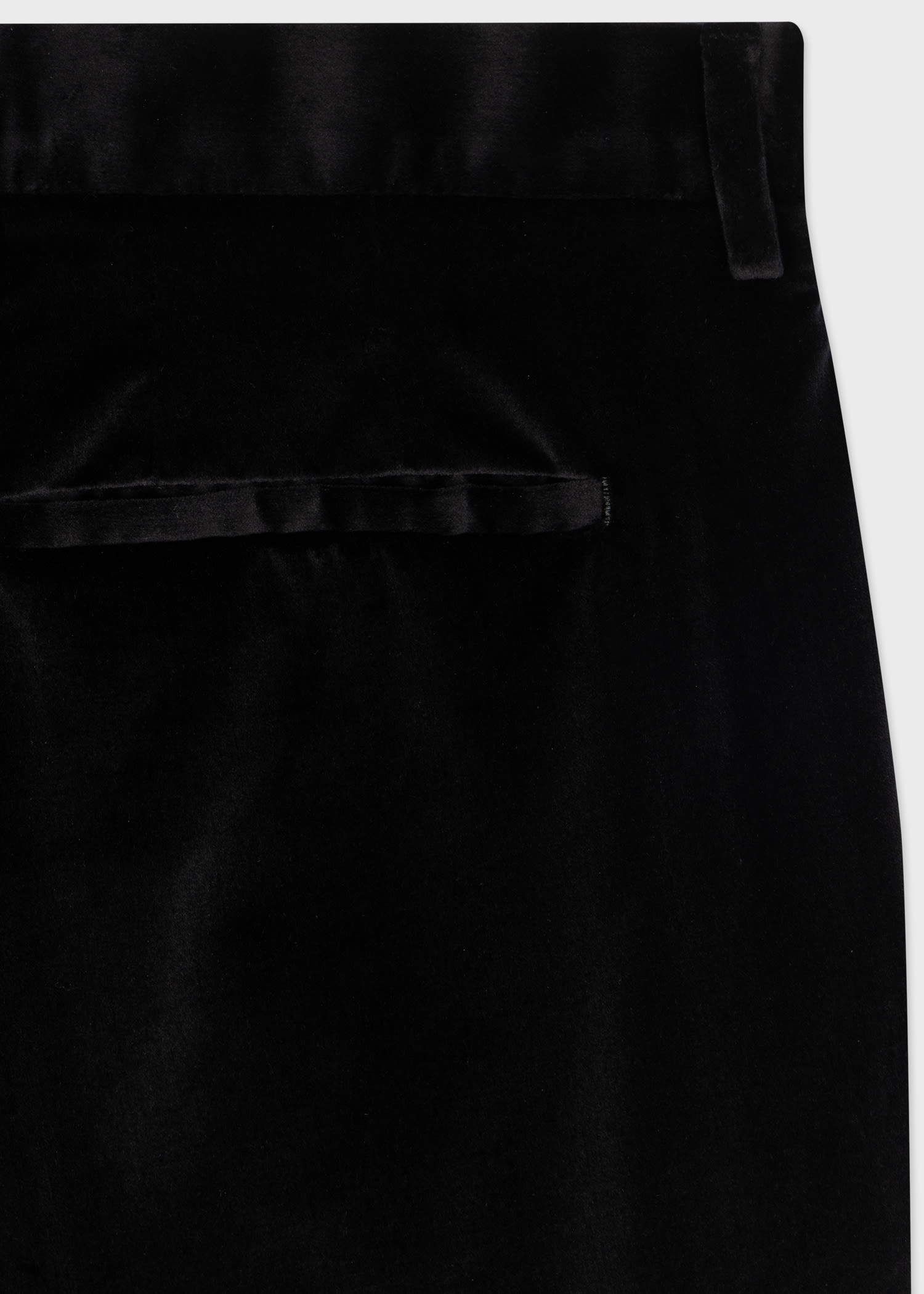 The Kensington - Slim-Fit Black Velvet Suit - 6