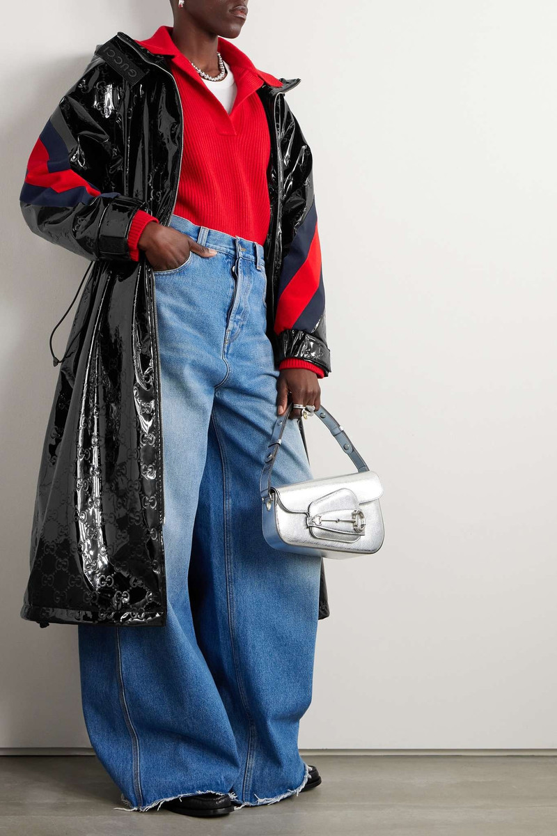GUCCI Cruise monogram hooded shell coat outlook