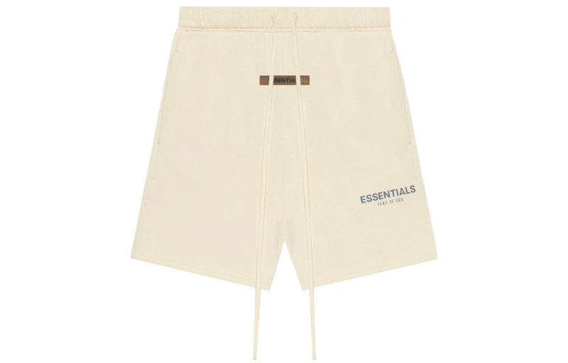 ESSENTIALS Fear of God Essentials SS21 Sweatshort Buttercream FOG-SS21-566 outlook