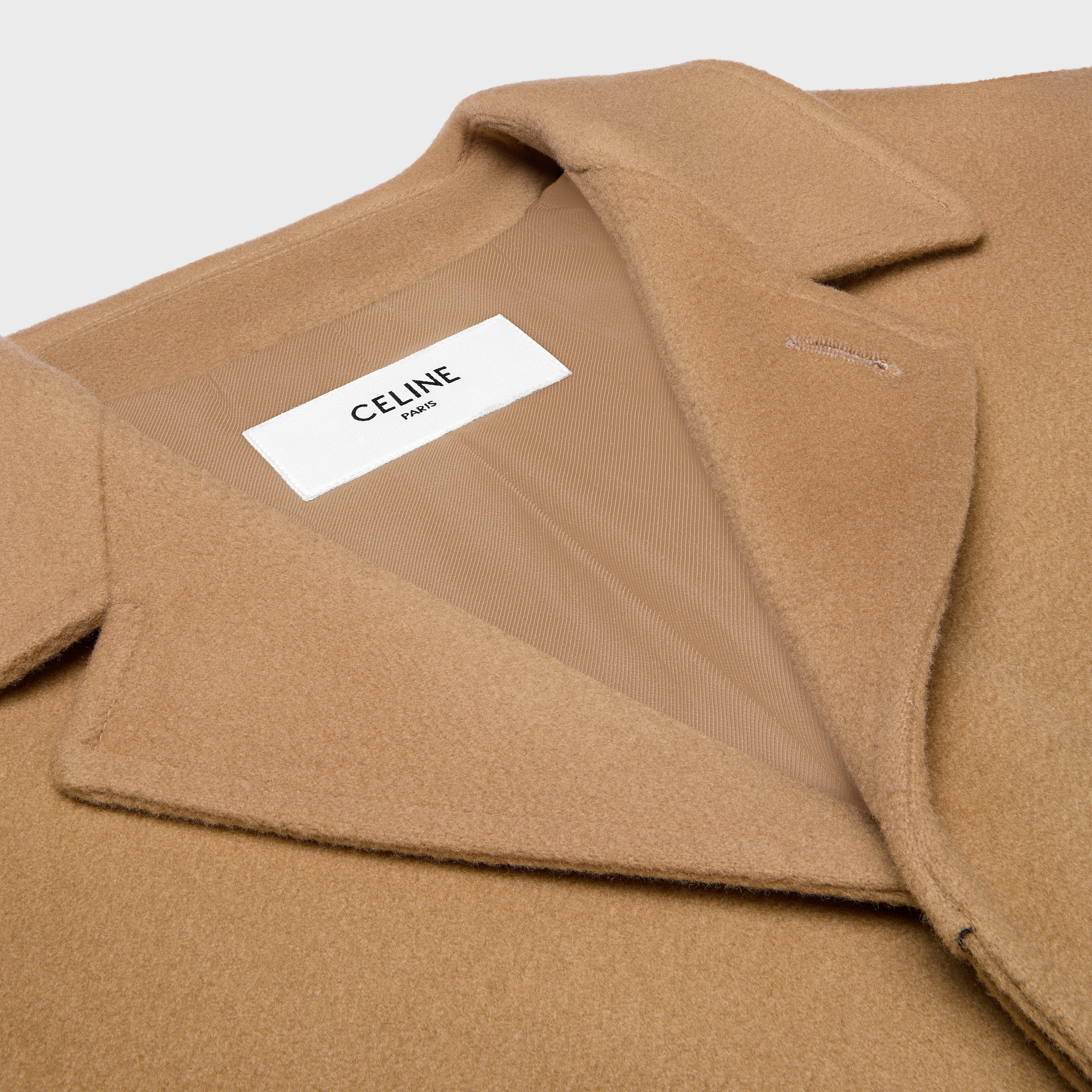 mac coat IN WOOL CLOTH - 3