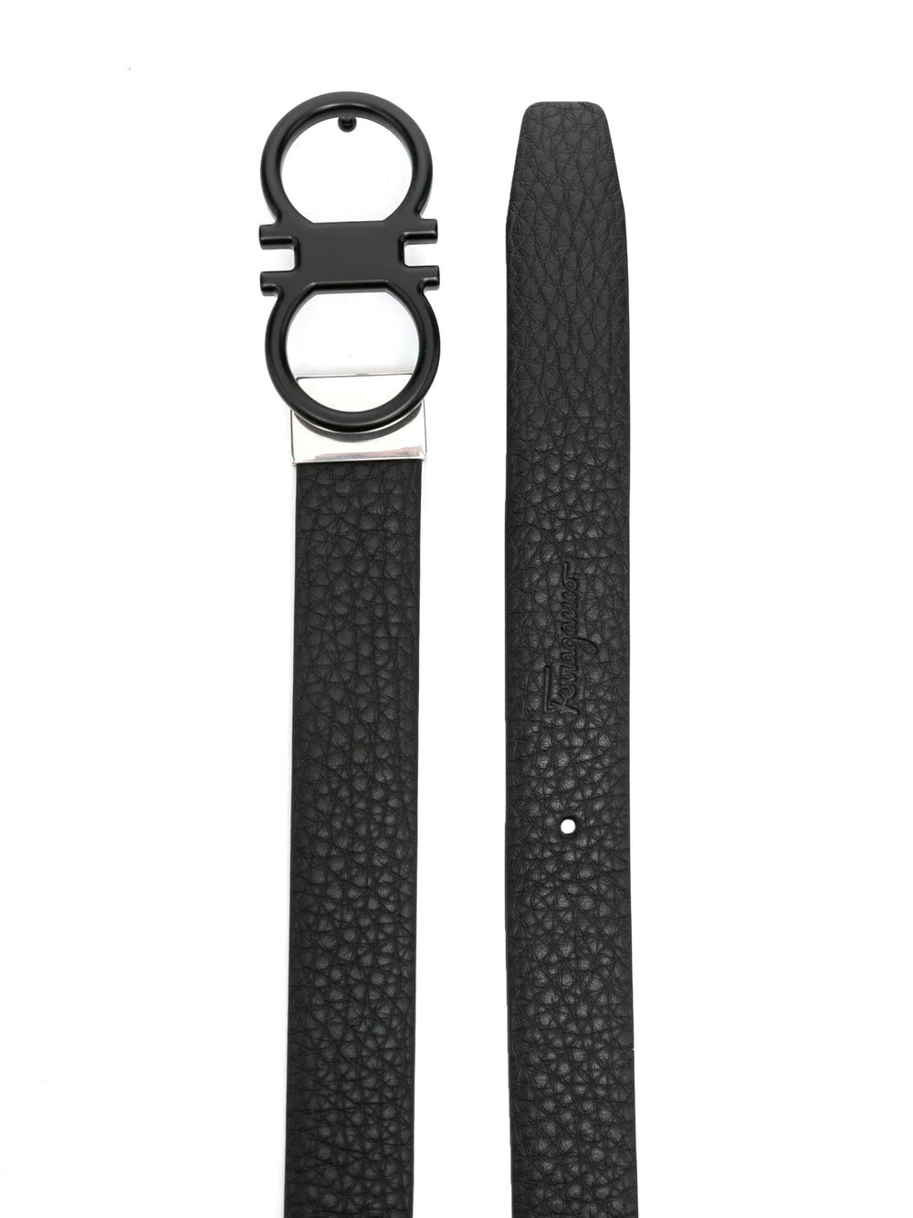 Gancini-buckle belt - 2