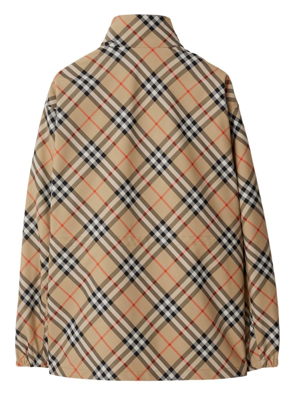 Vintage Check-print twill jacket - 6