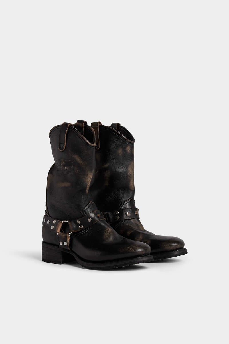 HARLEY BIKER BOOTS - 3
