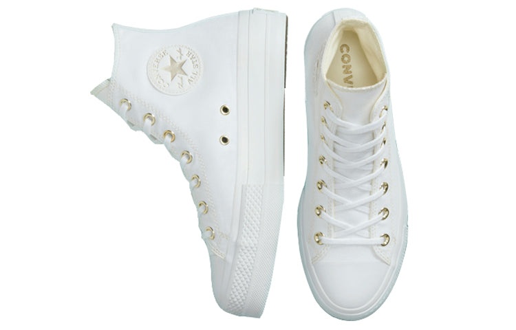 (WMNS) Converse Chuck Taylor All Star Platform High 'White' 568380C - 4