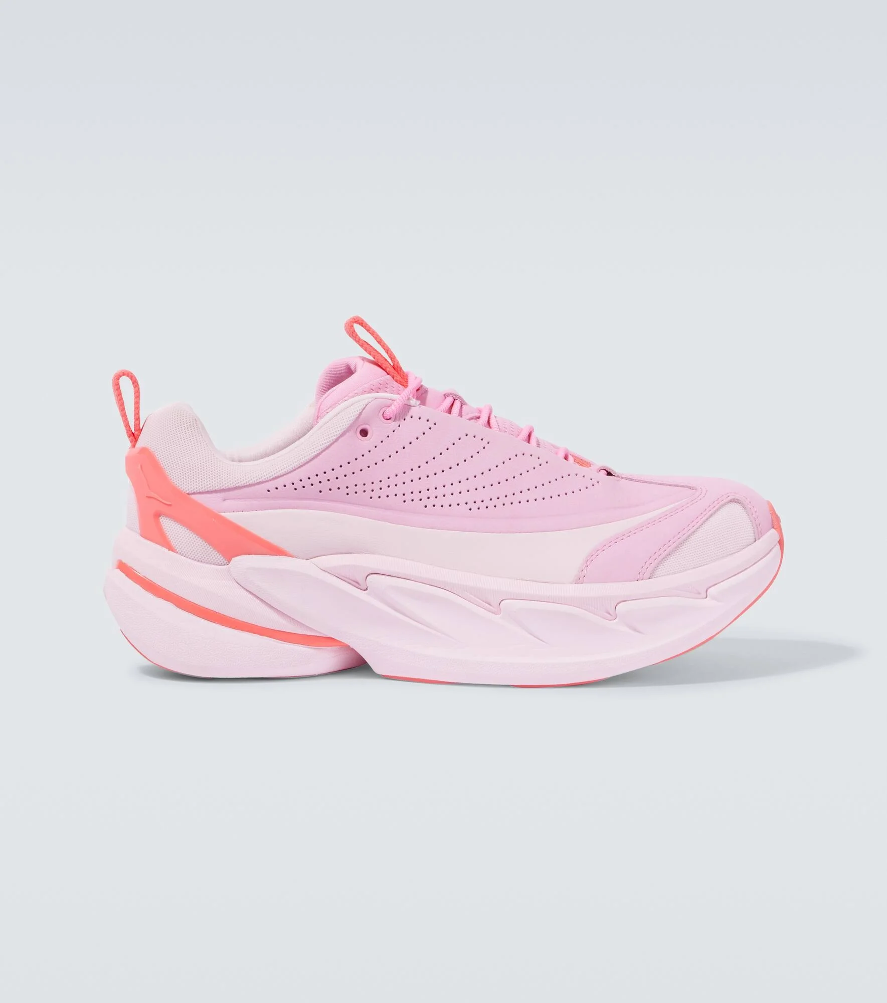 Elevon X leather and mesh sneakers - 1