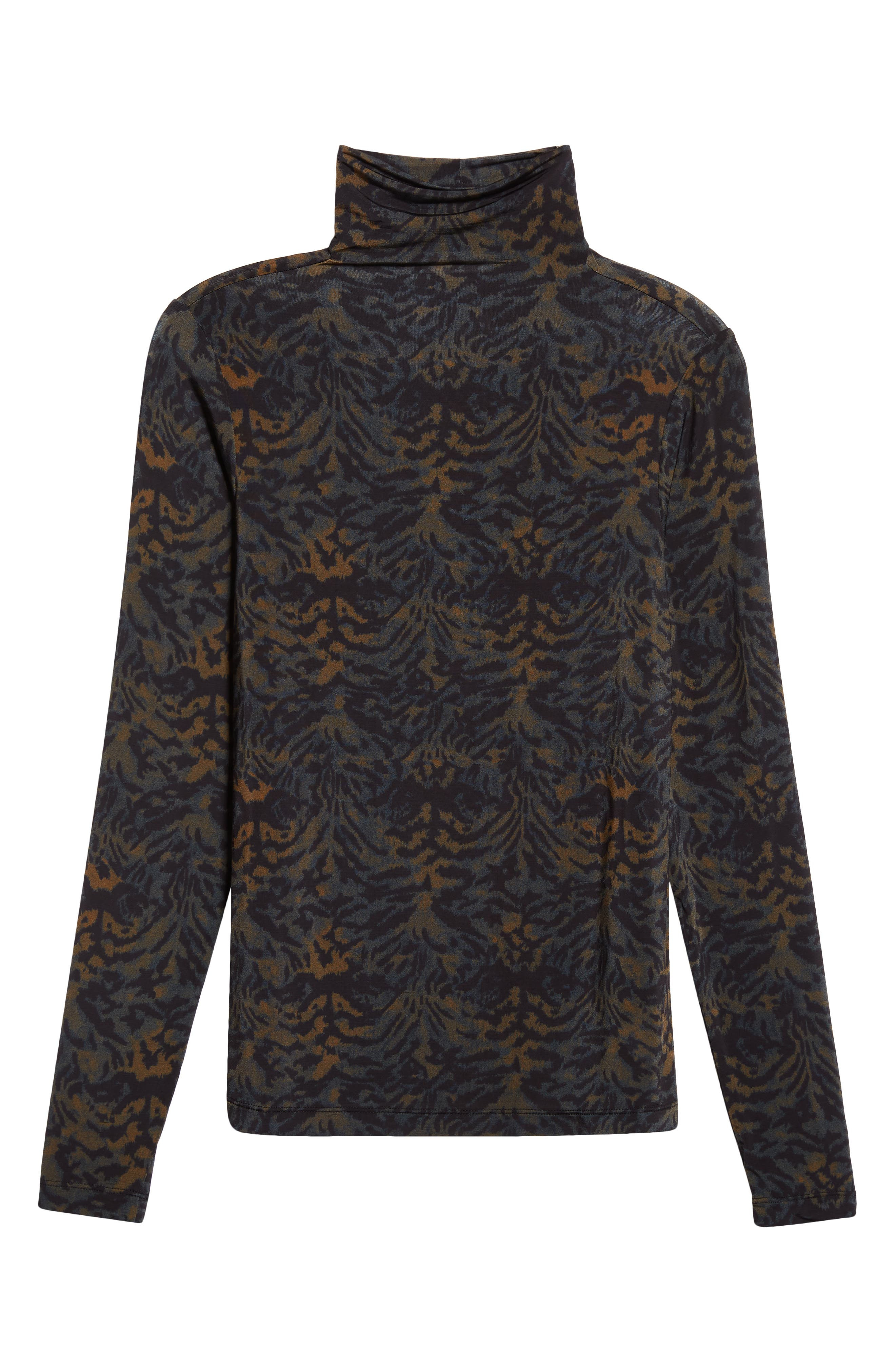 Ulla Johnson Aurelia Funnel Neck Jersey Sweater in Desert Jasper at Nordstrom - 6