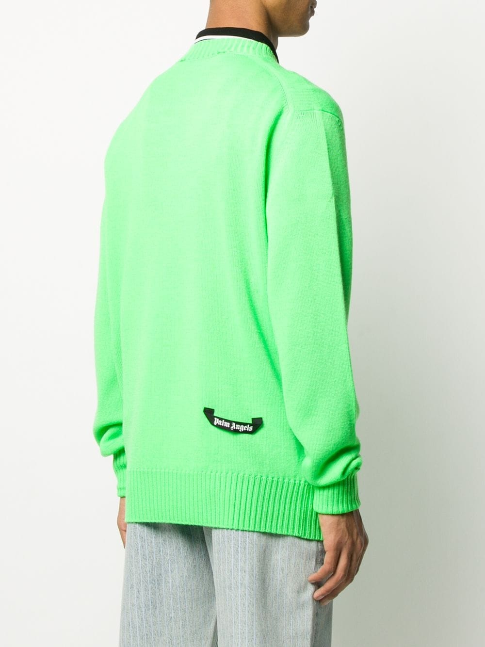 Fluo Palm sweater - 4