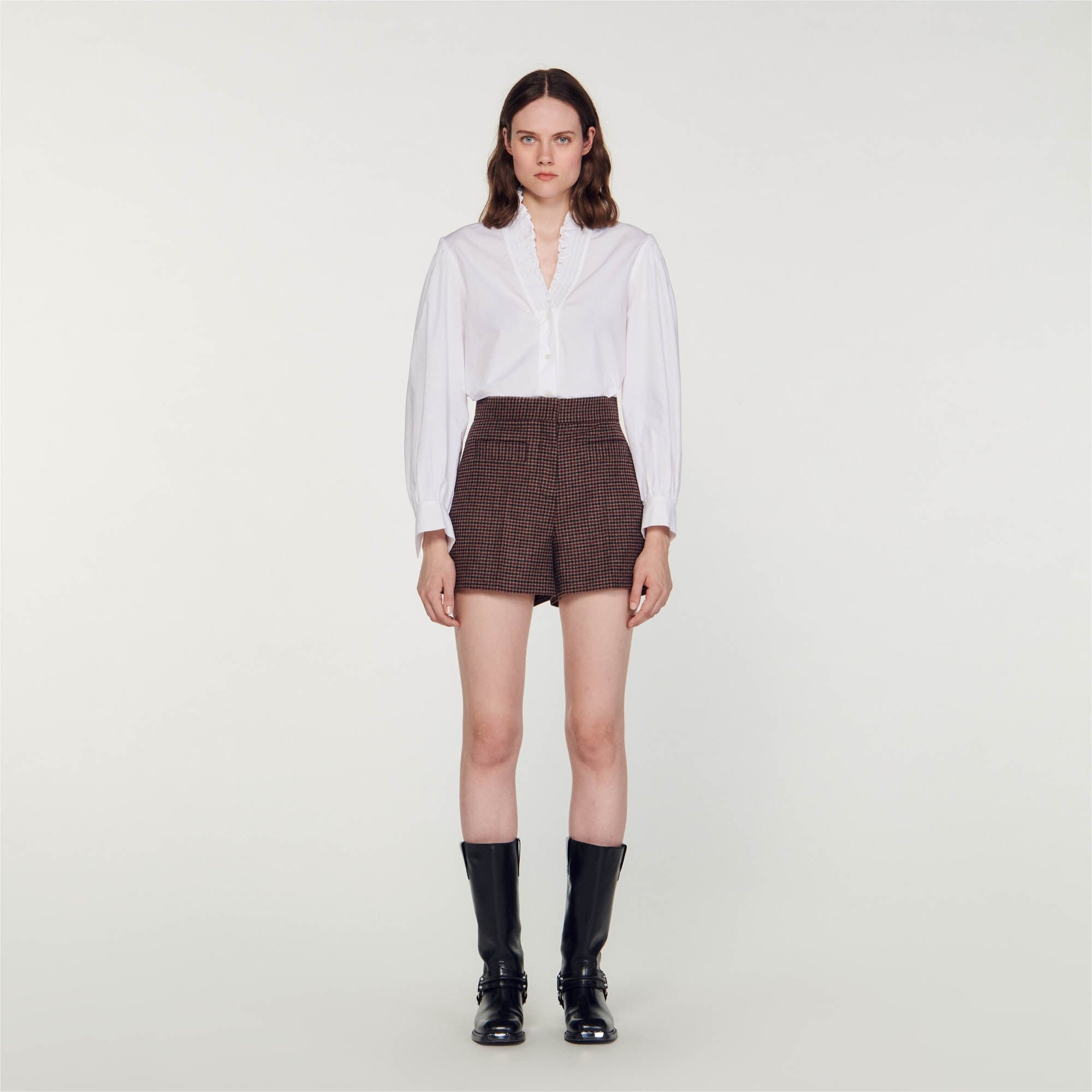 HOUNDSTOOTH SHORTS - 3