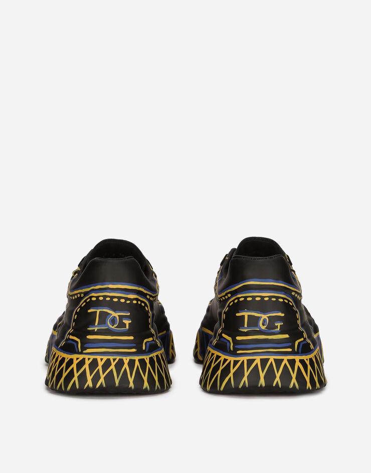 Covered calfskin Day Master sneakers - 3