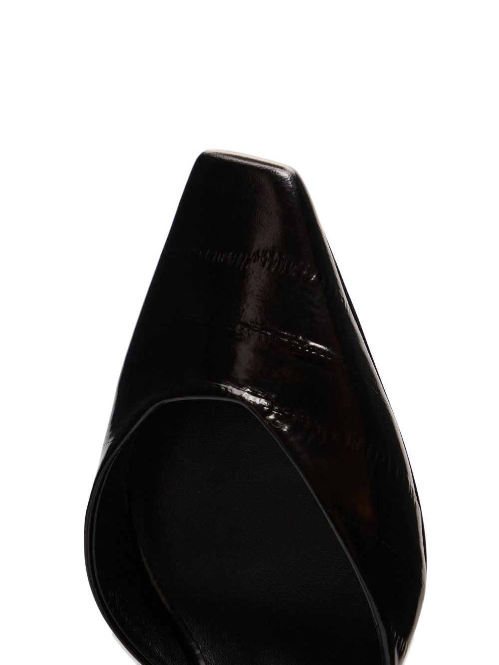 Hyde eel-effect slingback pumps - 4