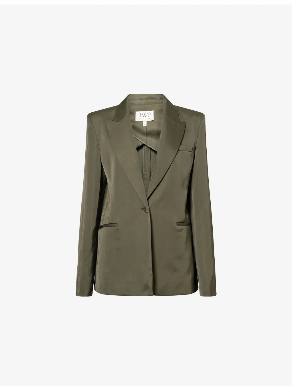 Boy Peak-Lapel Linen-Blend Blazer - 1