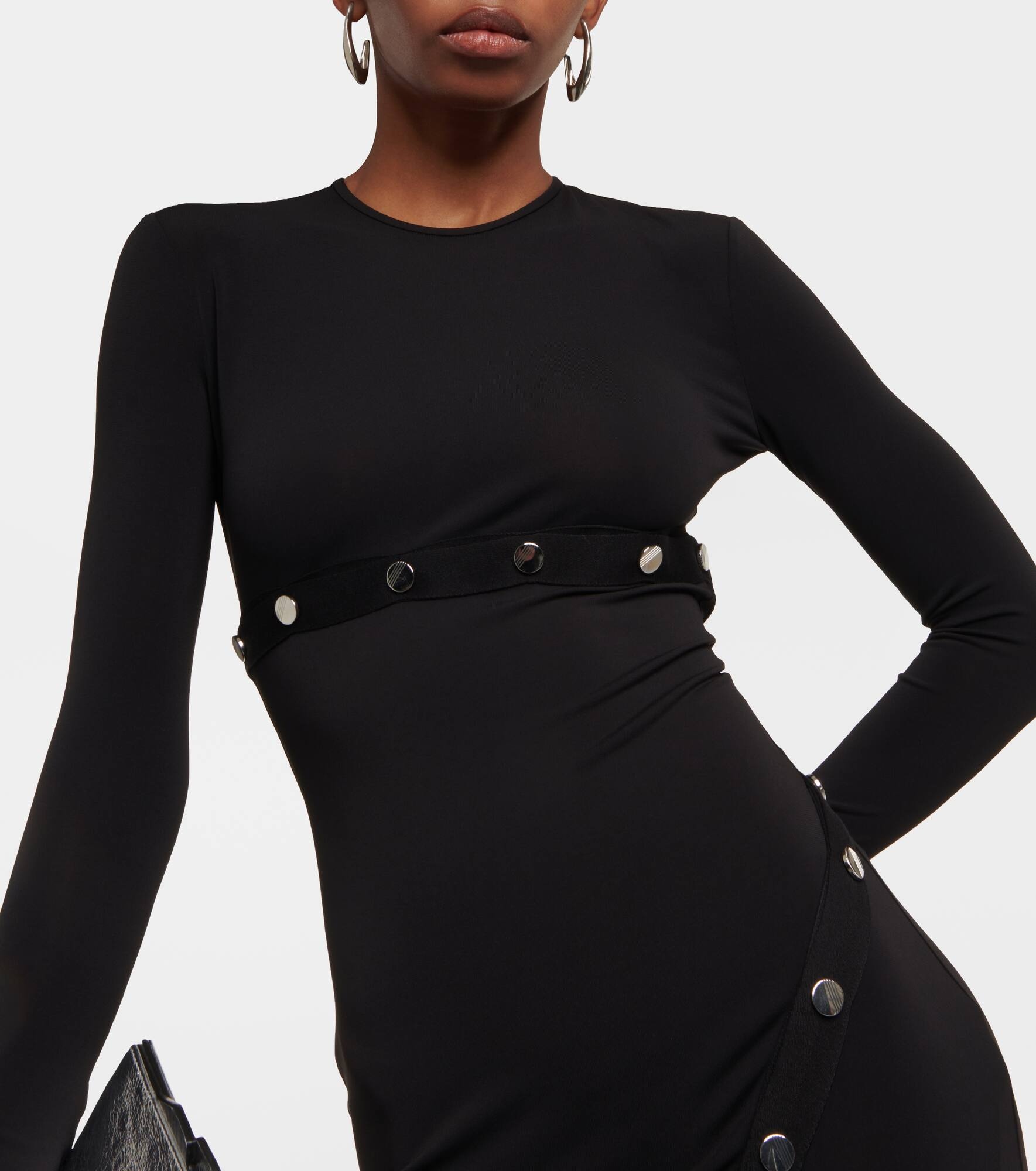Asymmetric midi dress - 4